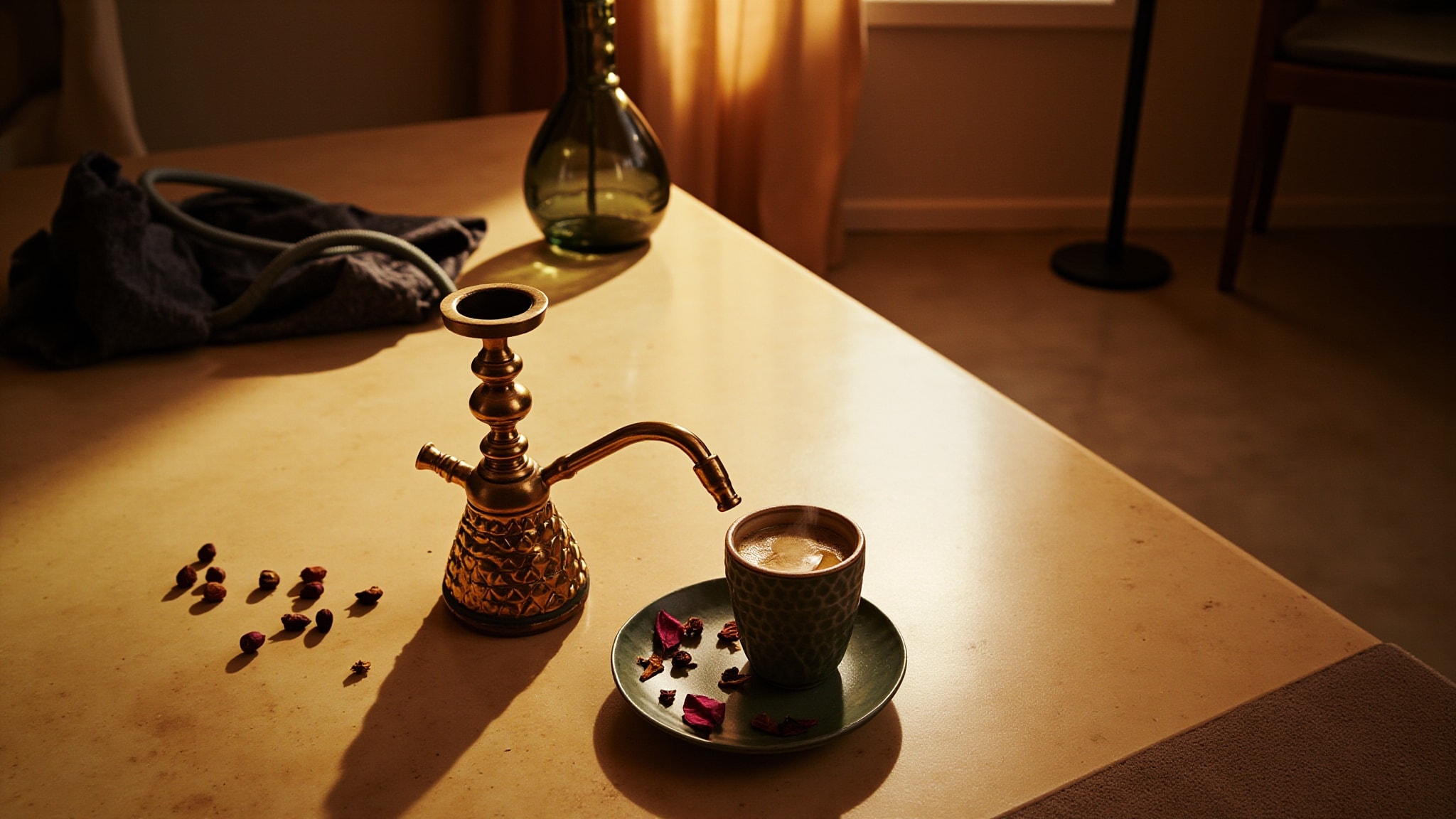 Karak & Shisha Extrait de Parfum by Grande. Atmospheric mood
