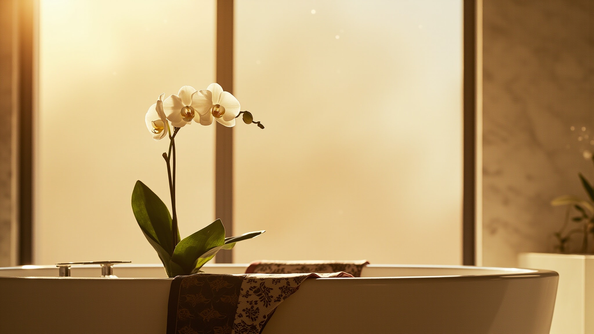 Flora Gorgeous Orchid by Gucci. Atmospheric mood