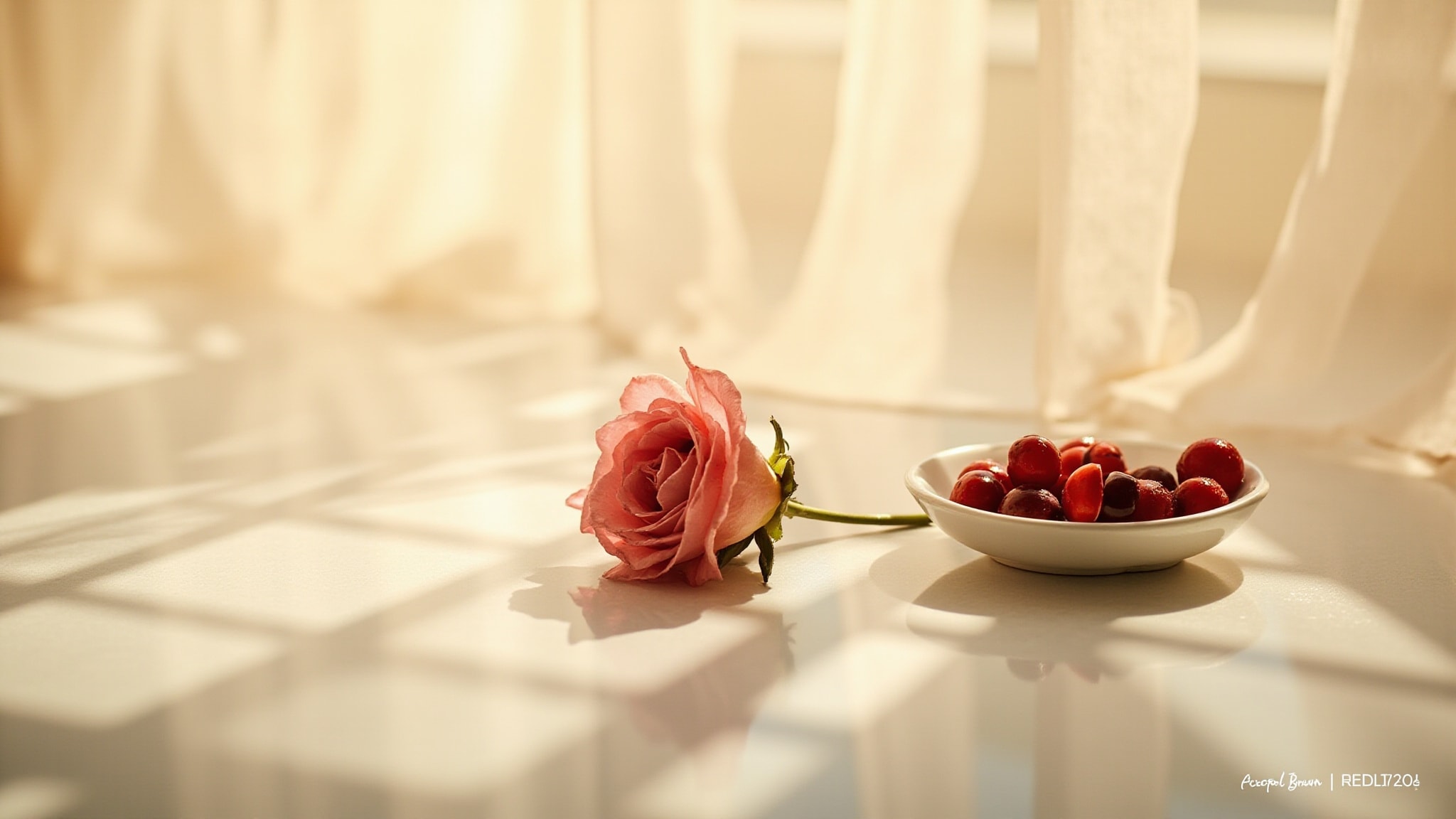 Aqua Allegoria Flora Rosa by Guerlain. Atmospheric mood