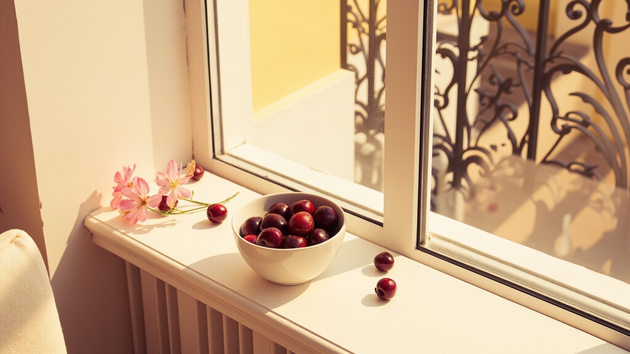 La Petite Robe Noire Cherry by Guerlain. Atmospheric mood