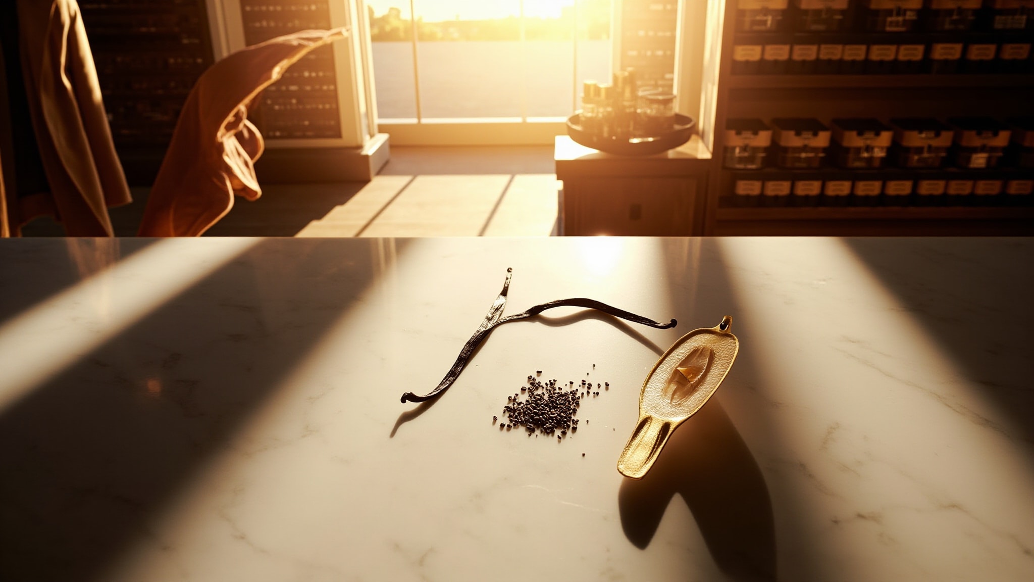 Shalimar Ode a la Vanille by Guerlain. Atmospheric mood