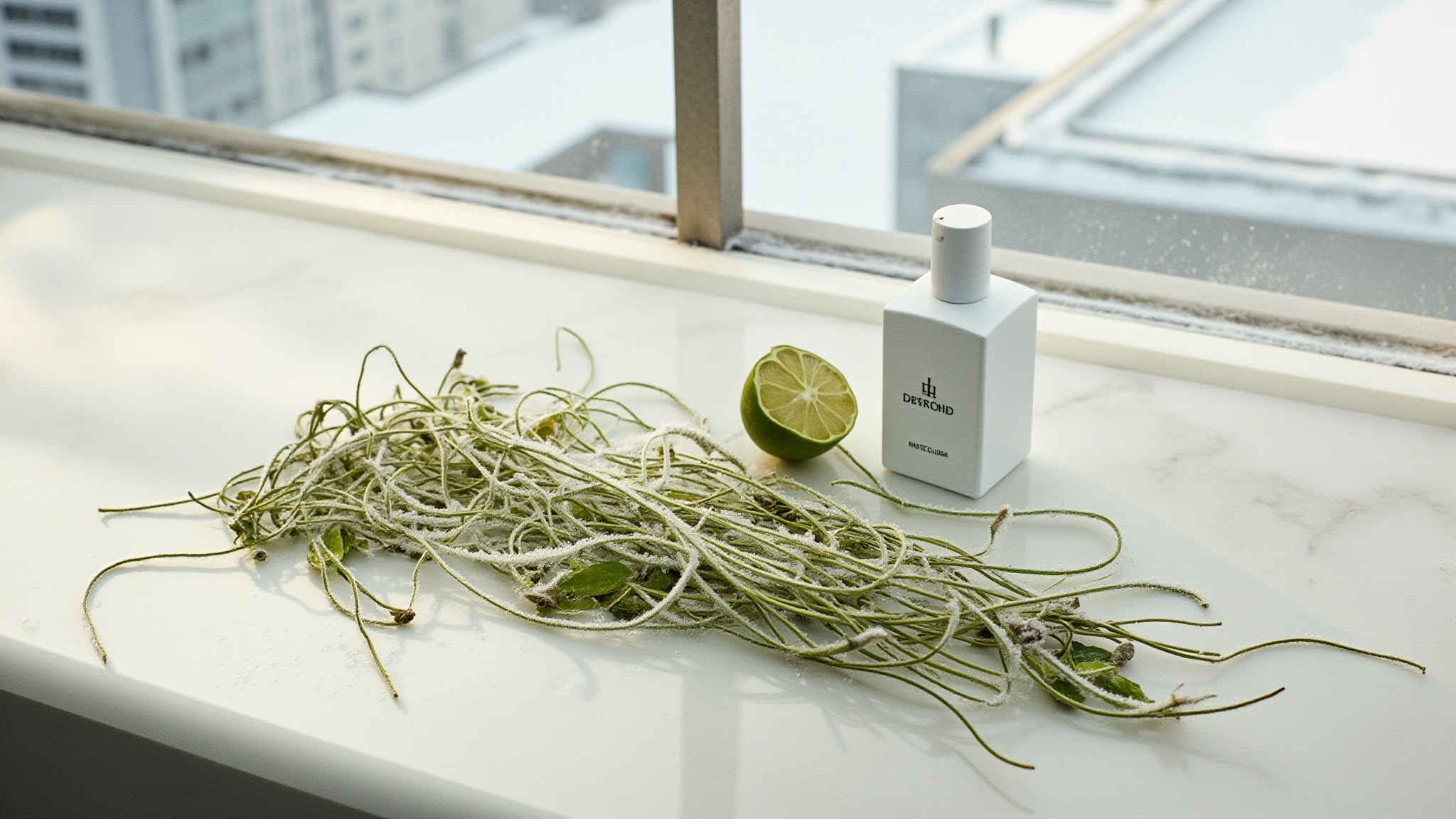 Vetiver Frozen Fragrance by Guerlain. Atmospheric mood