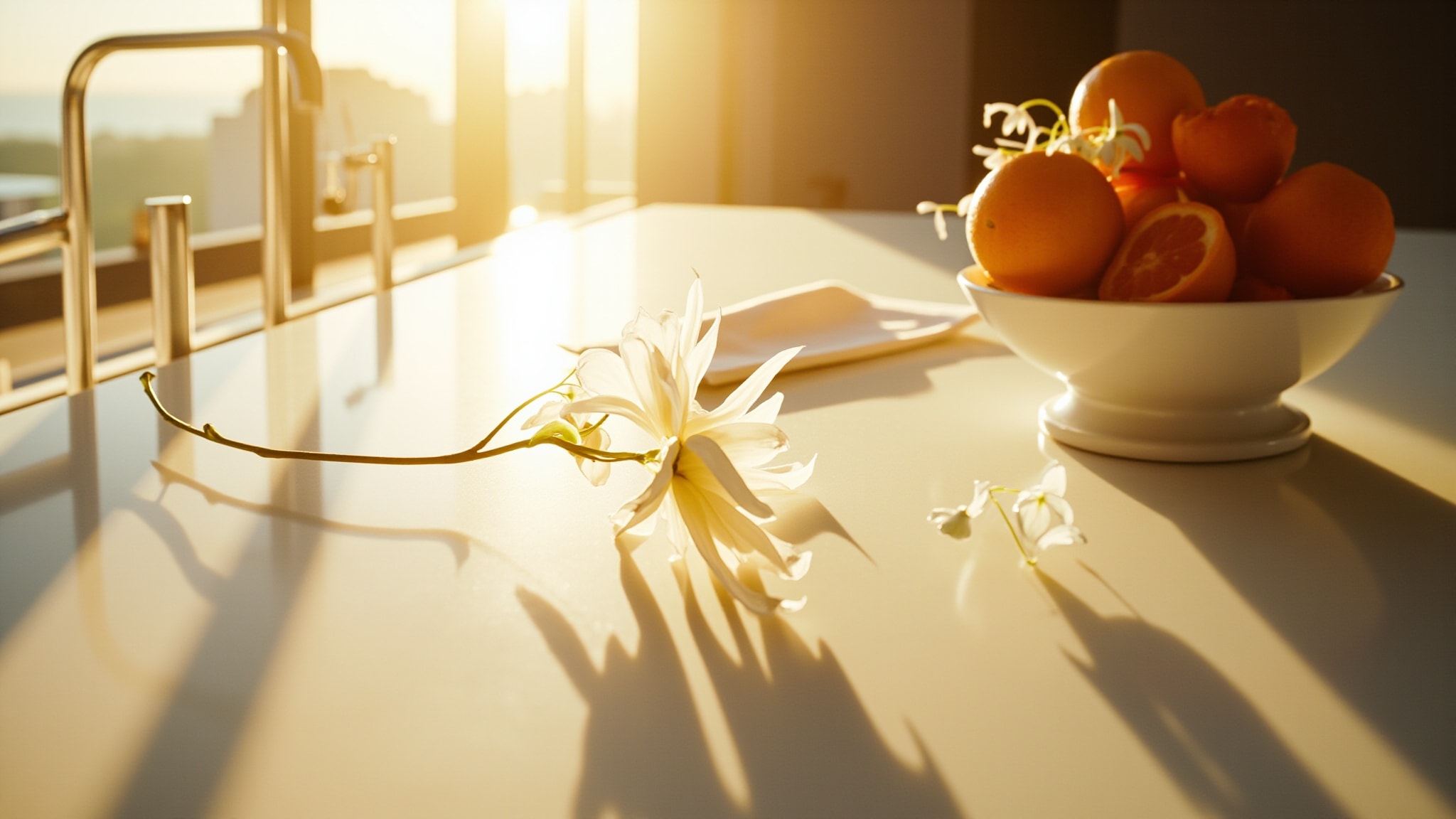Magnolia Stellata by Helan. Atmospheric mood