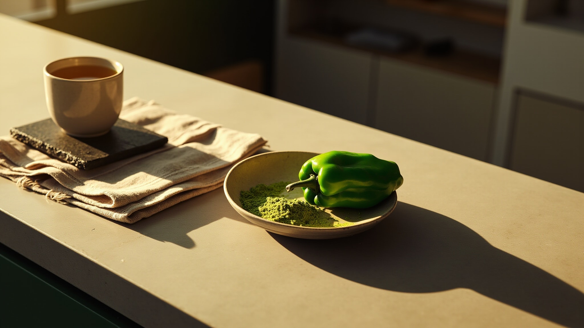 Matcha by HEMA. Atmospheric mood