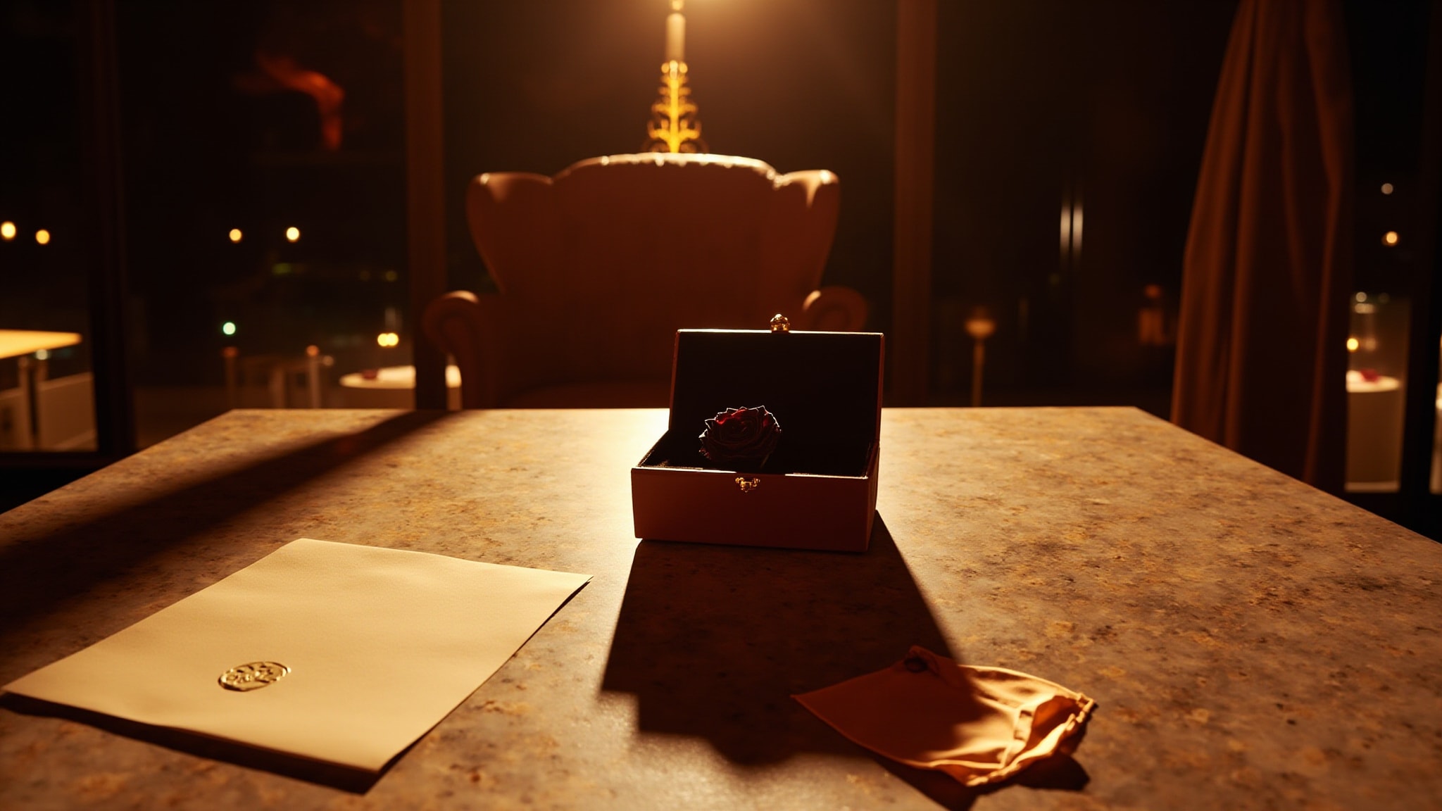 Correspondence by Henry Jacques. Atmospheric mood