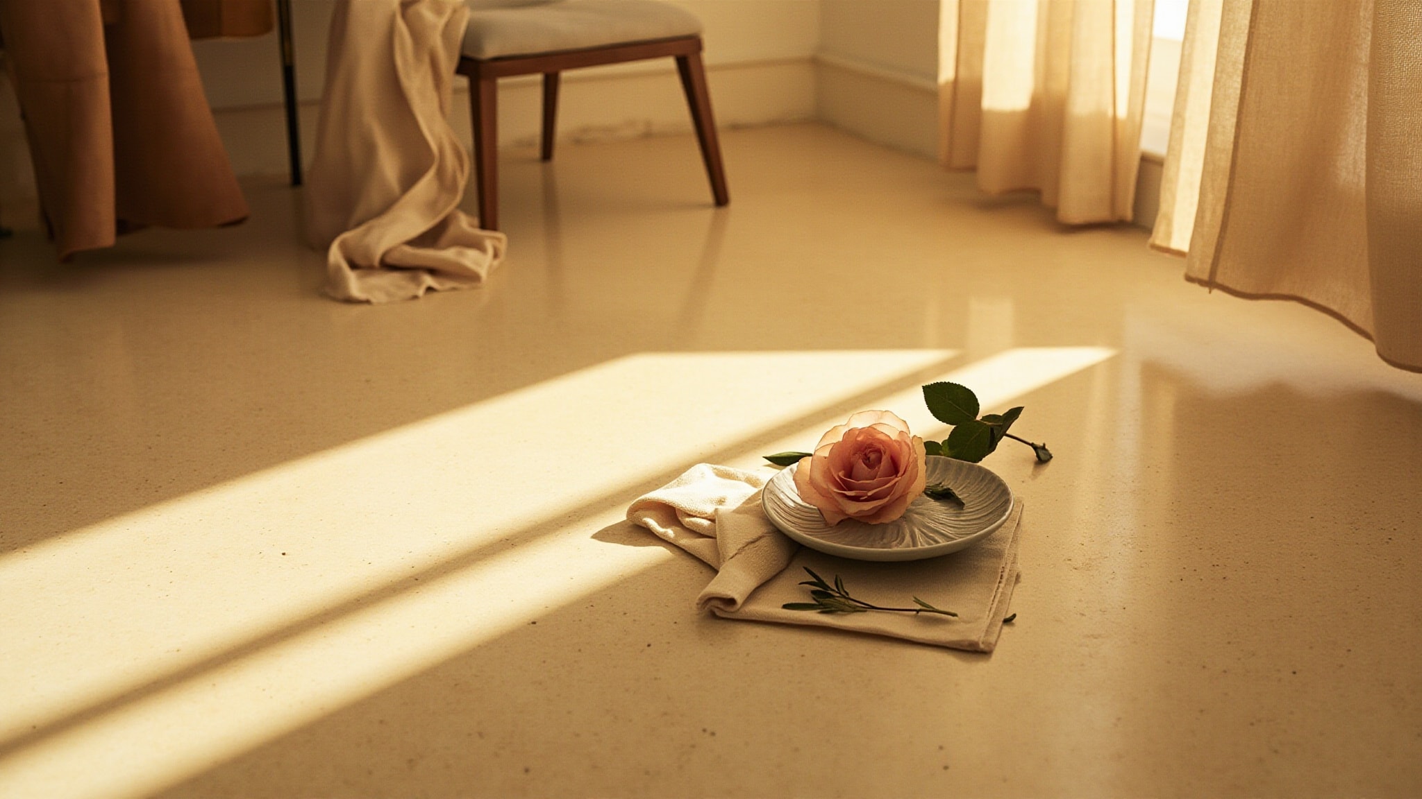 Rose Soleil by Henry Jacques. Atmospheric mood