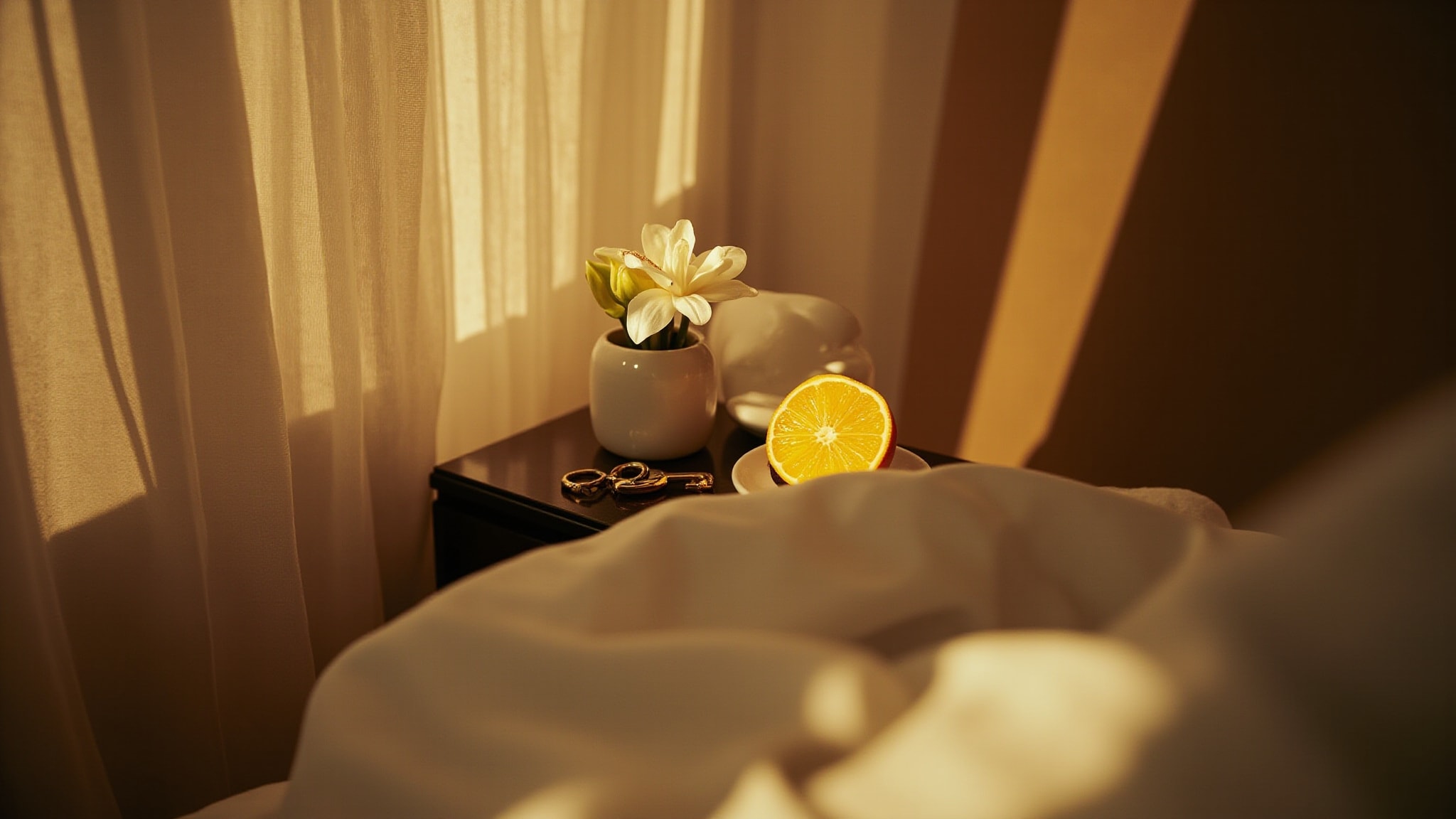 Her Golden Secret by Antonio Banderas. Atmospheric mood