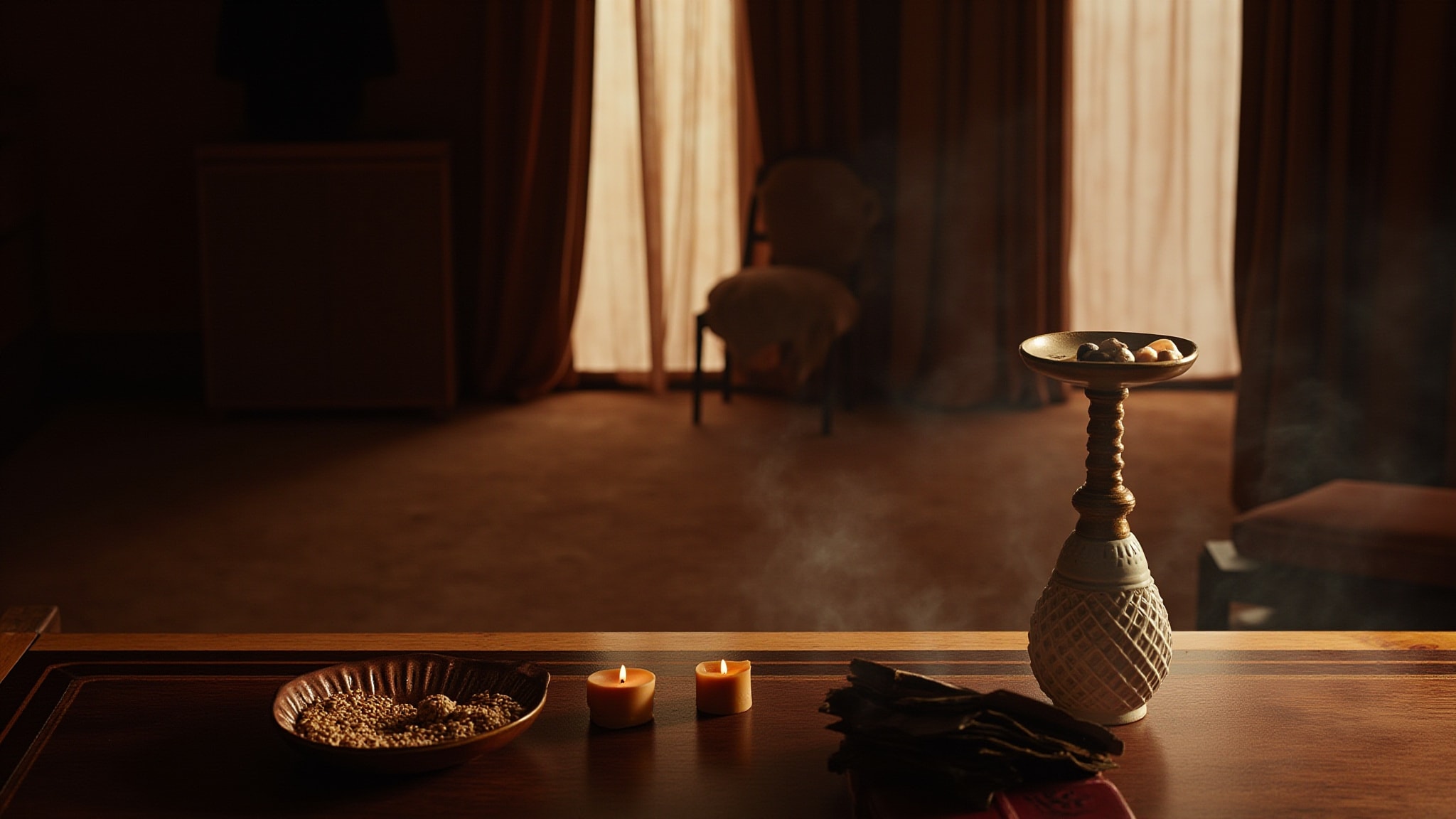 Ambre Narguilé by Hermès. Atmospheric mood