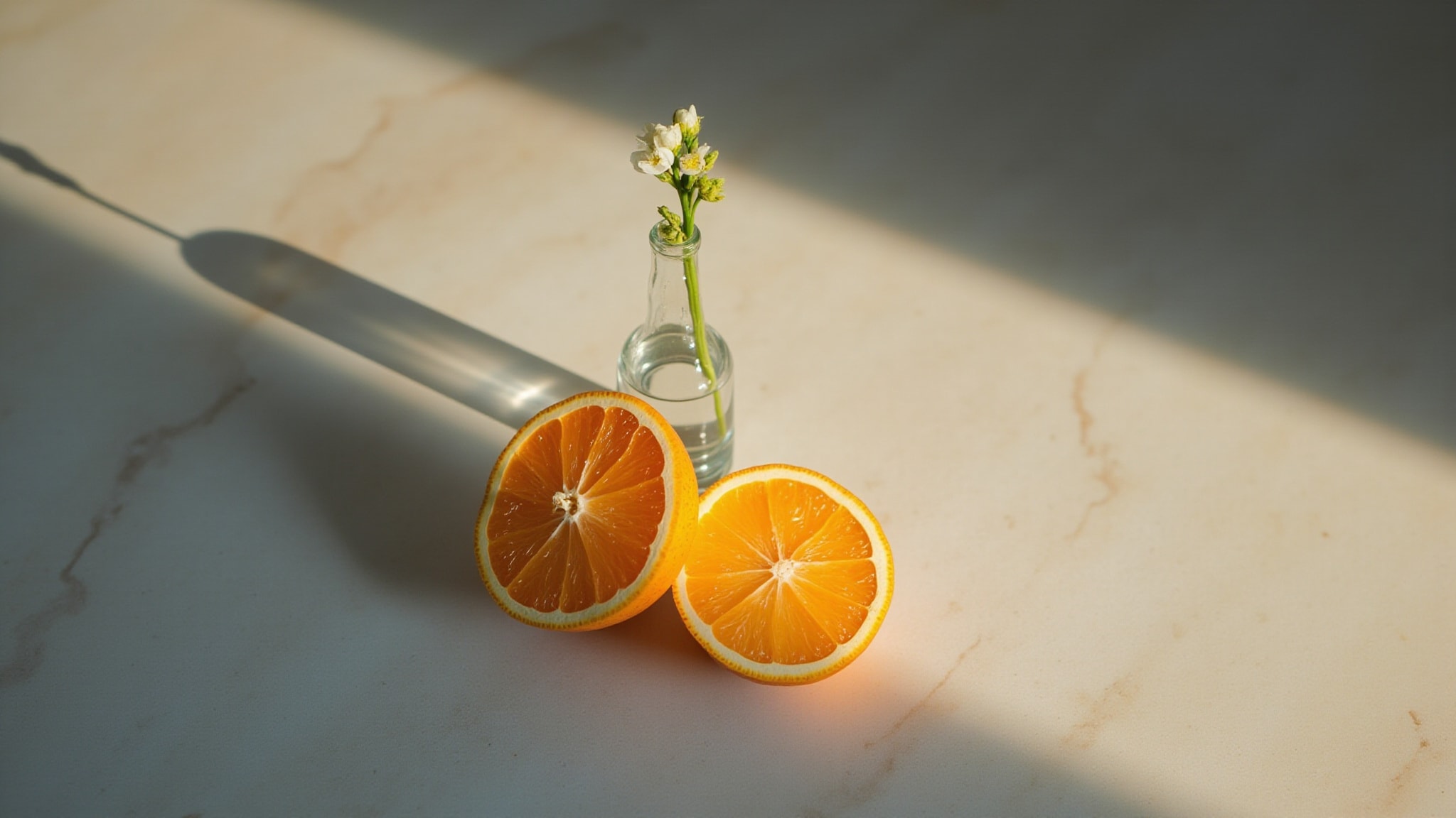 Eau d'Orange Douce by Hermès. Atmospheric mood