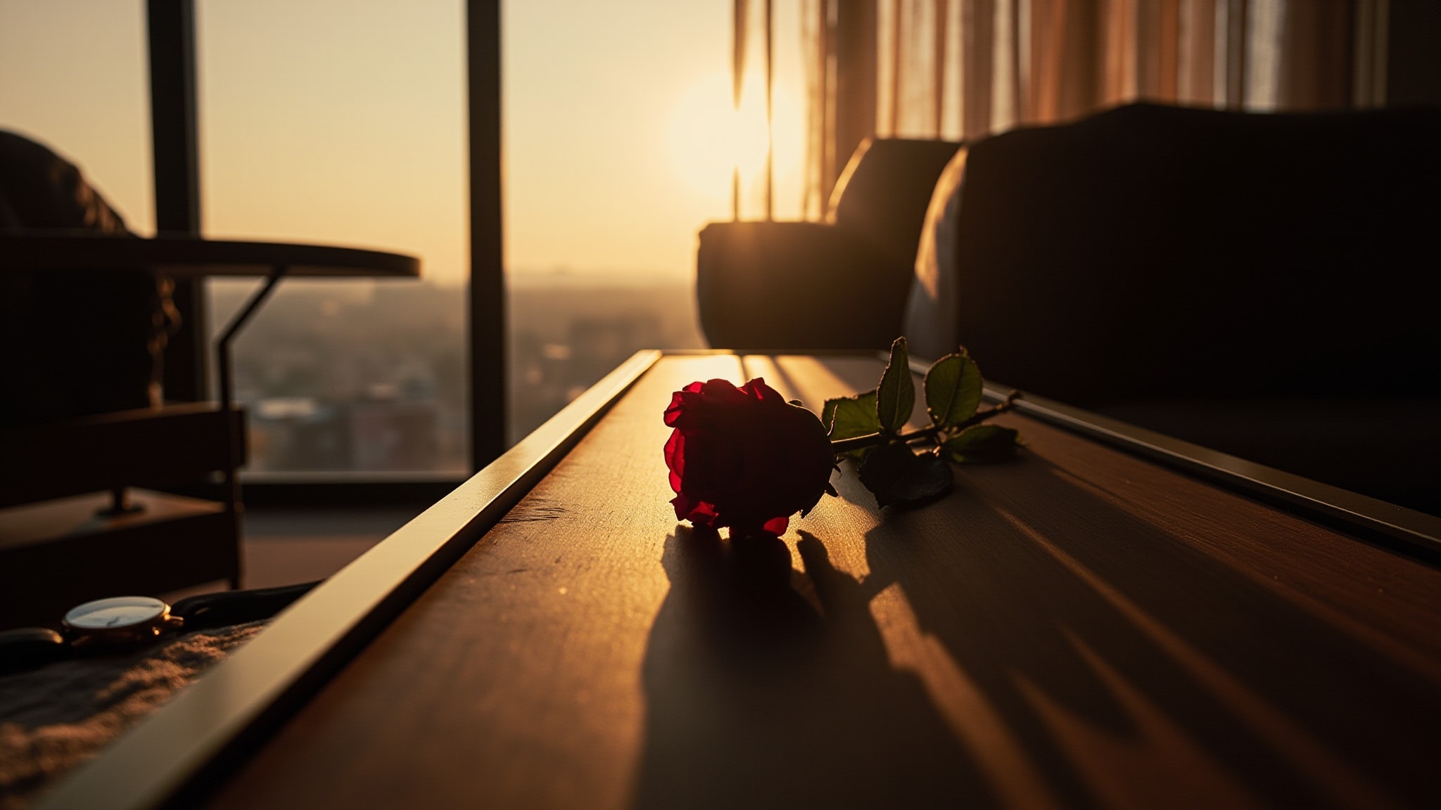 Rose by Hind Al Oud. Atmospheric mood