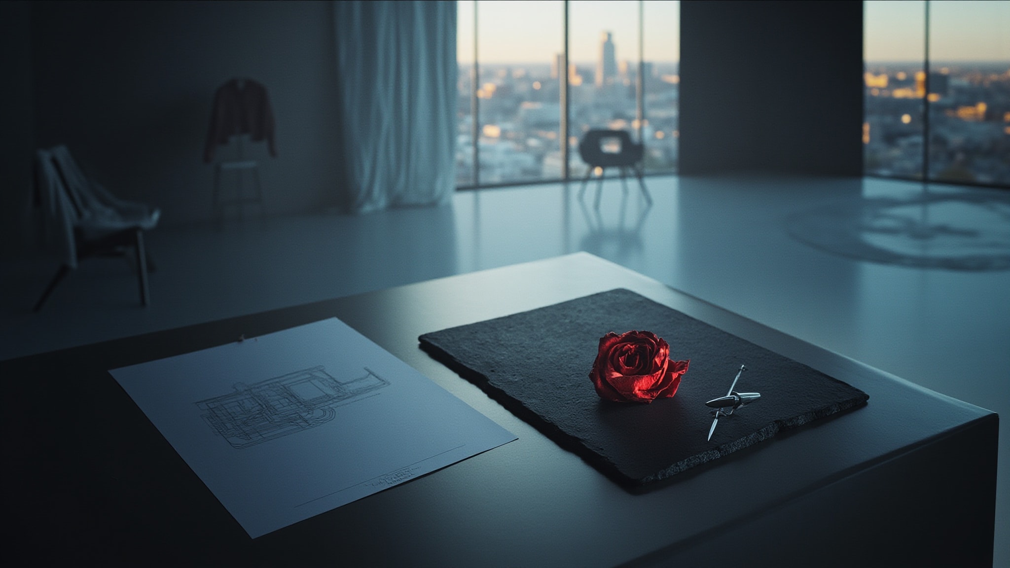 Rosam by Histoires de Parfums. Atmospheric mood