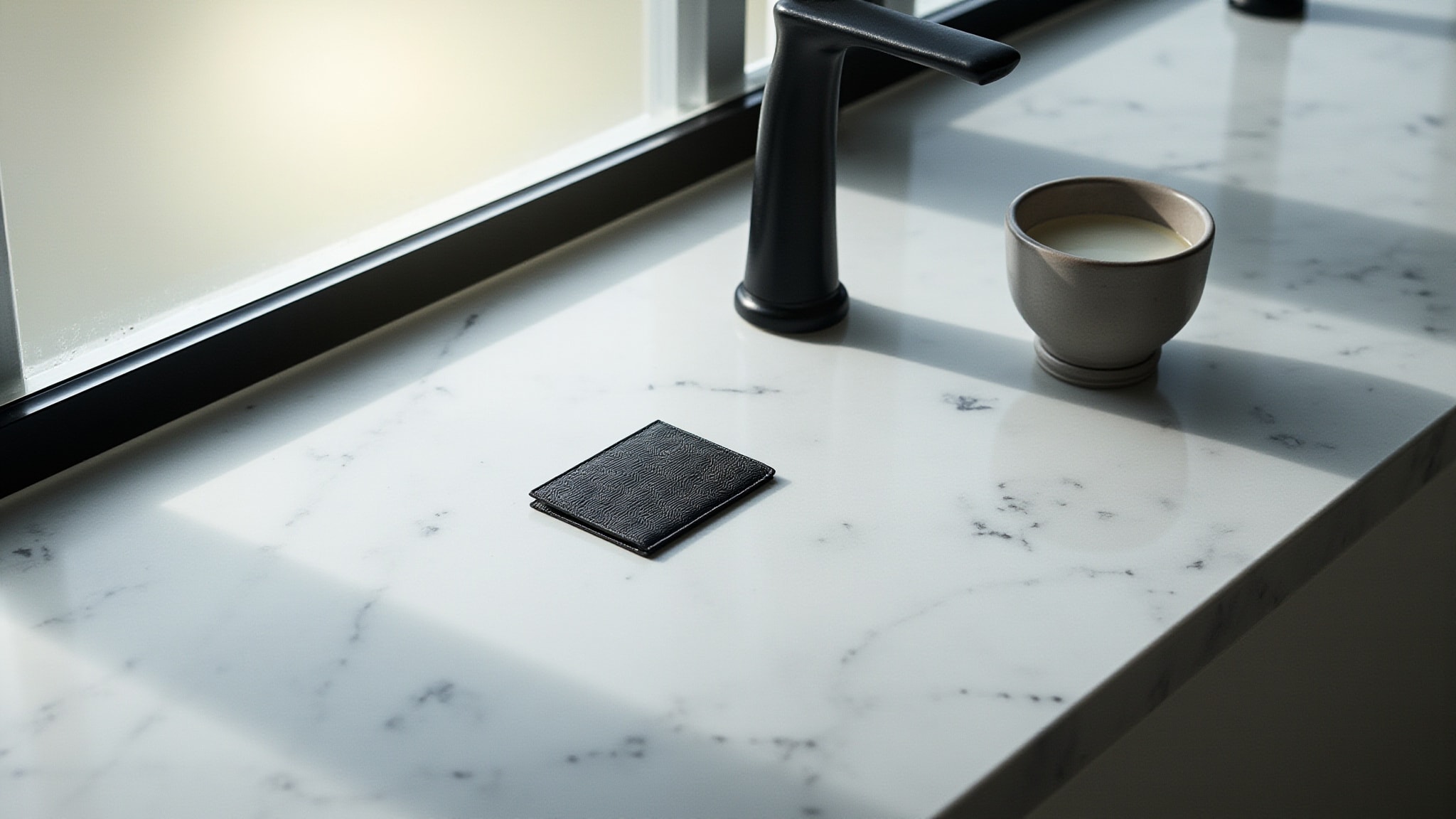 The Collection Enigmatic Saffiano by Hugo Boss. Atmospheric mood