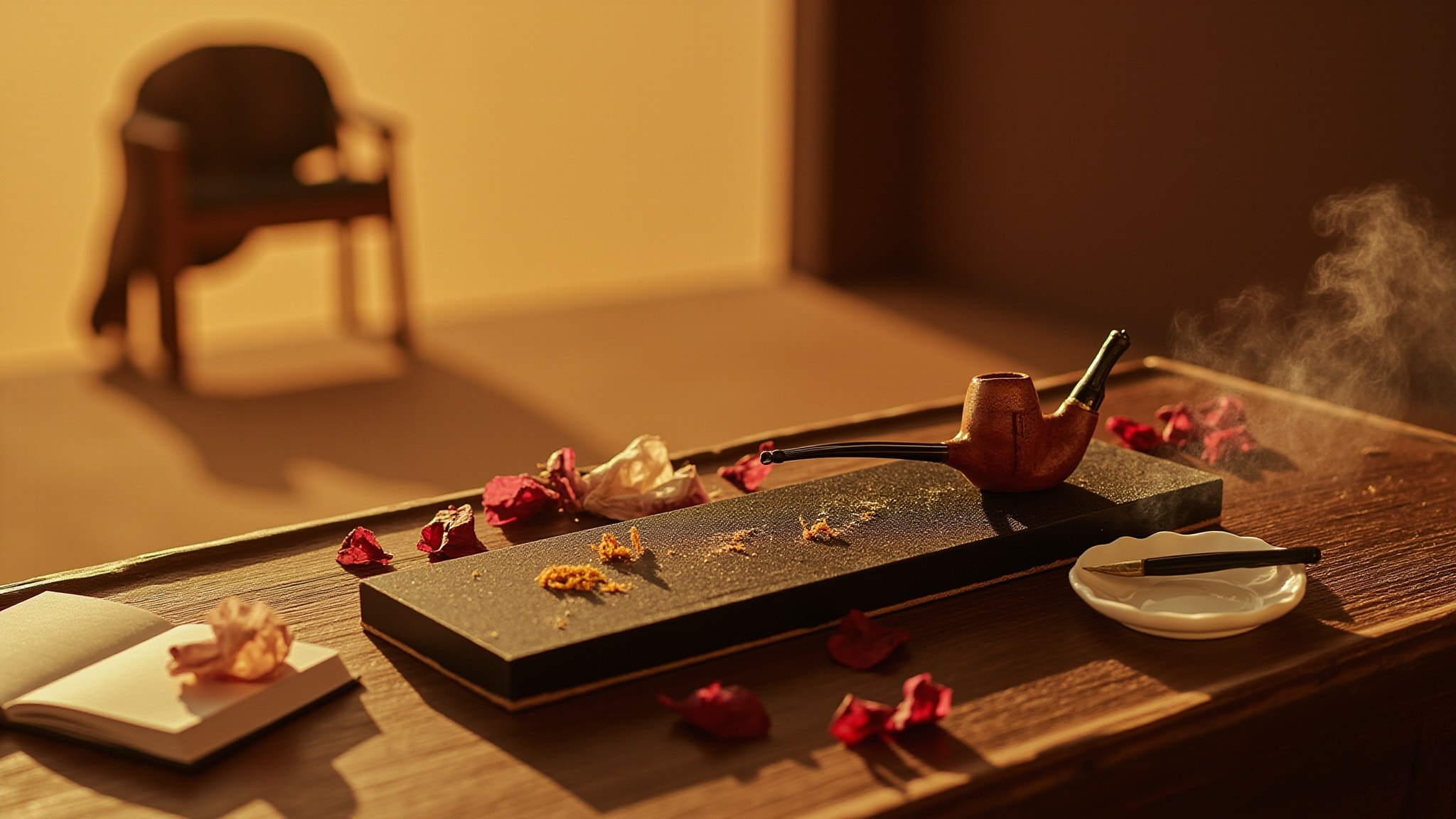 Tabac Qinan by Hunayn. Atmospheric mood