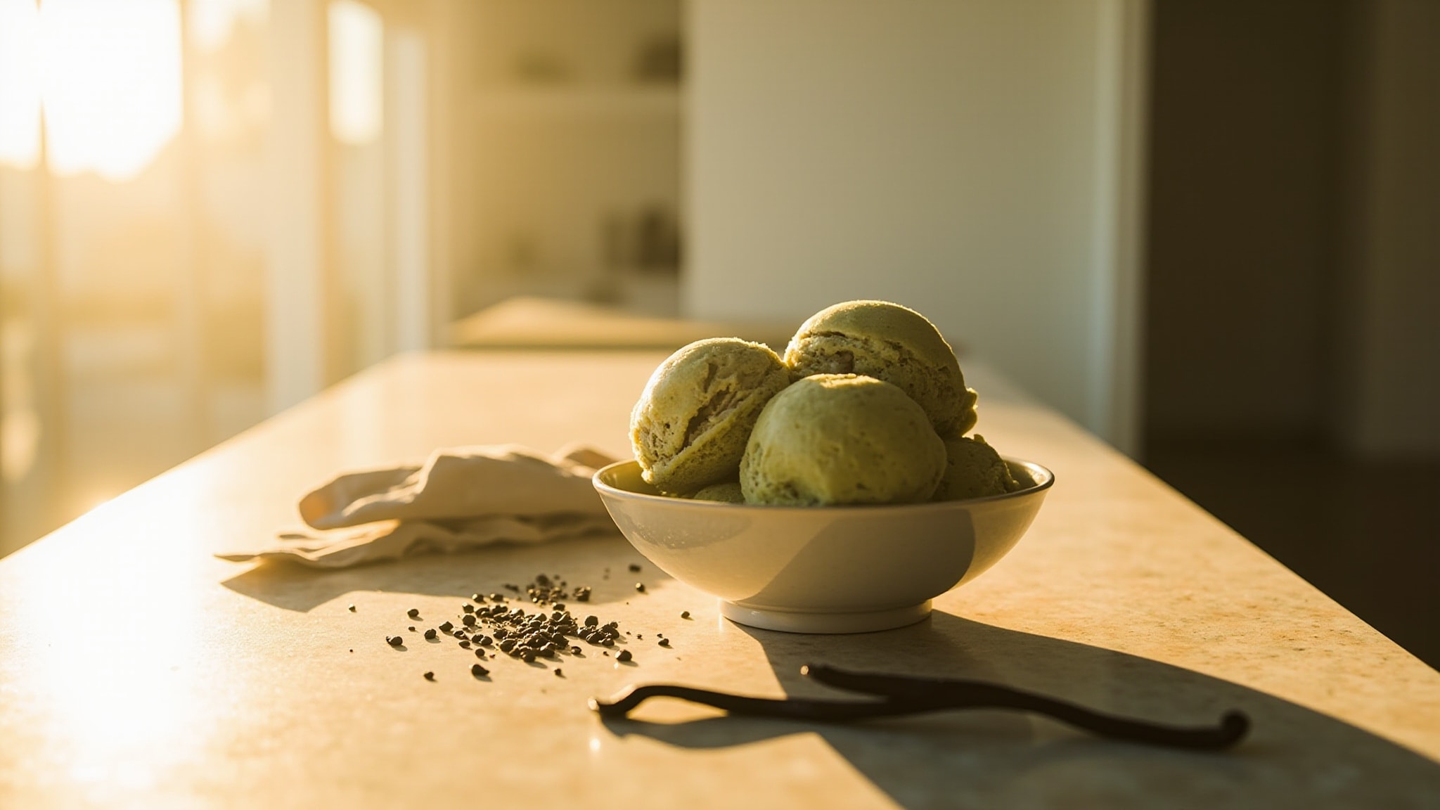 Pistachio & Vanilla by I Matti. Atmospheric mood