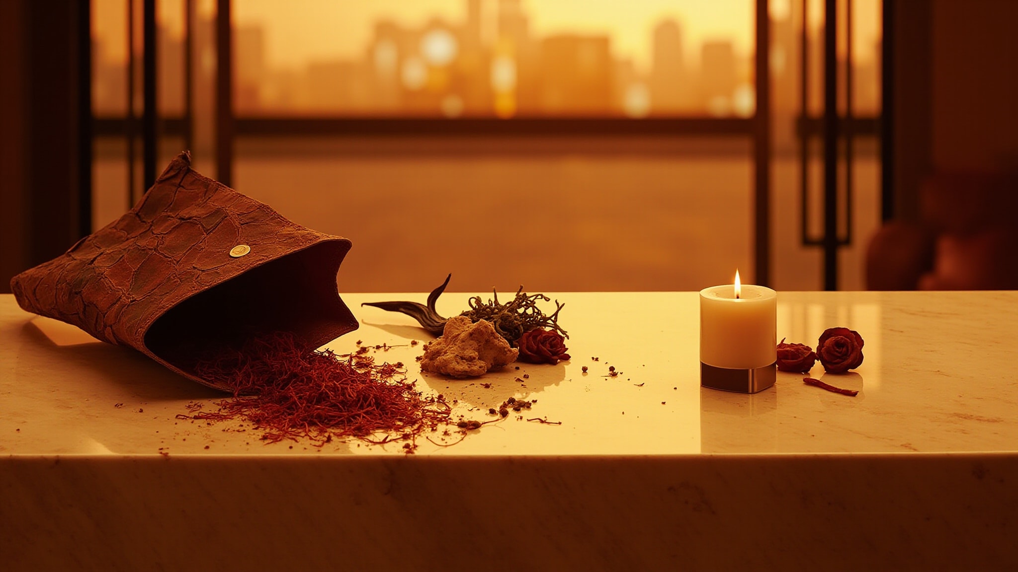 Citrine Amber by Ibraheem AlQurashi. Atmospheric mood