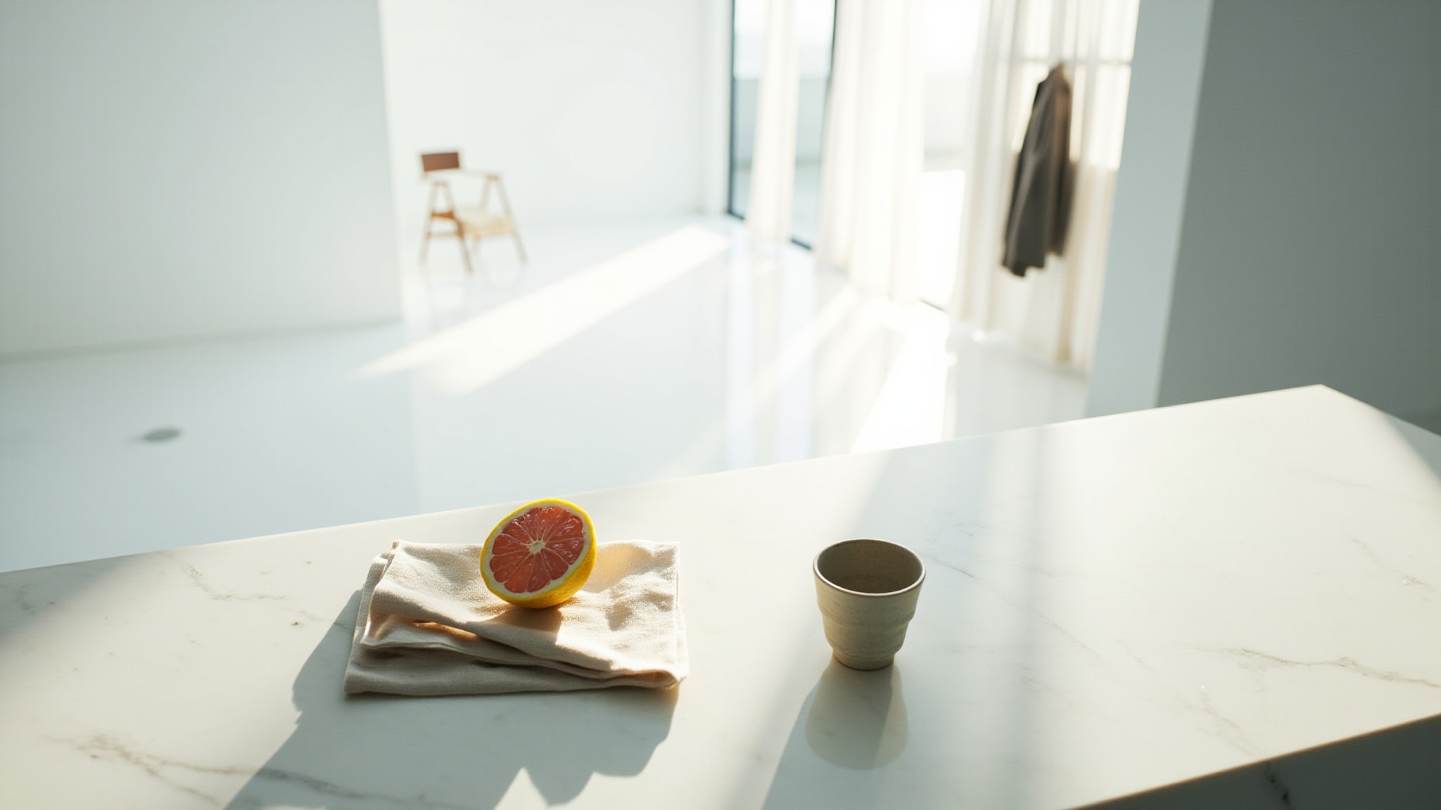 Yuzu Sake by IDMAN. Atmospheric mood