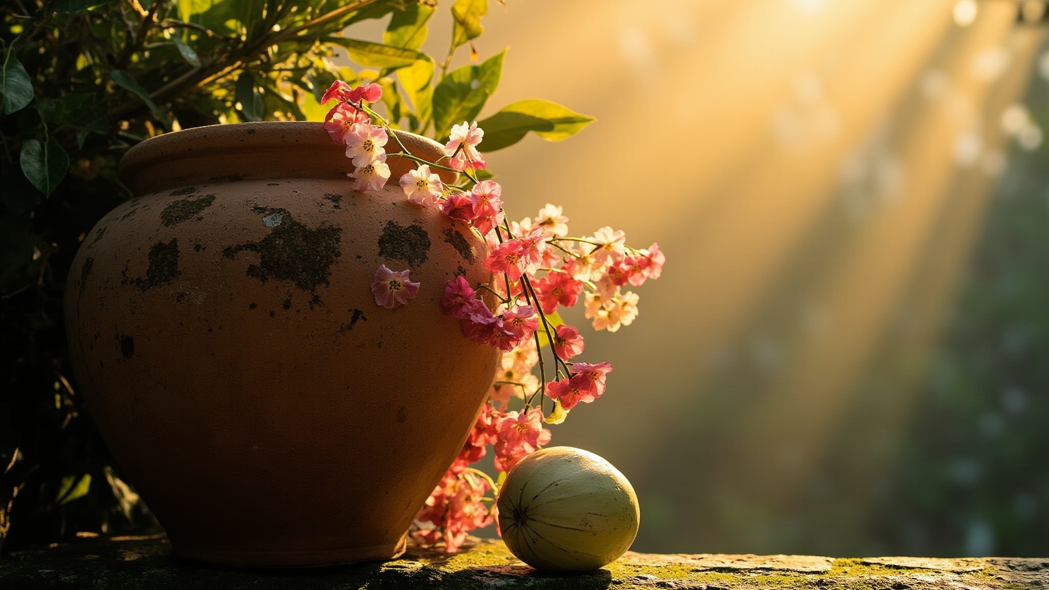 In The Garden by d'Annam. Atmospheric mood