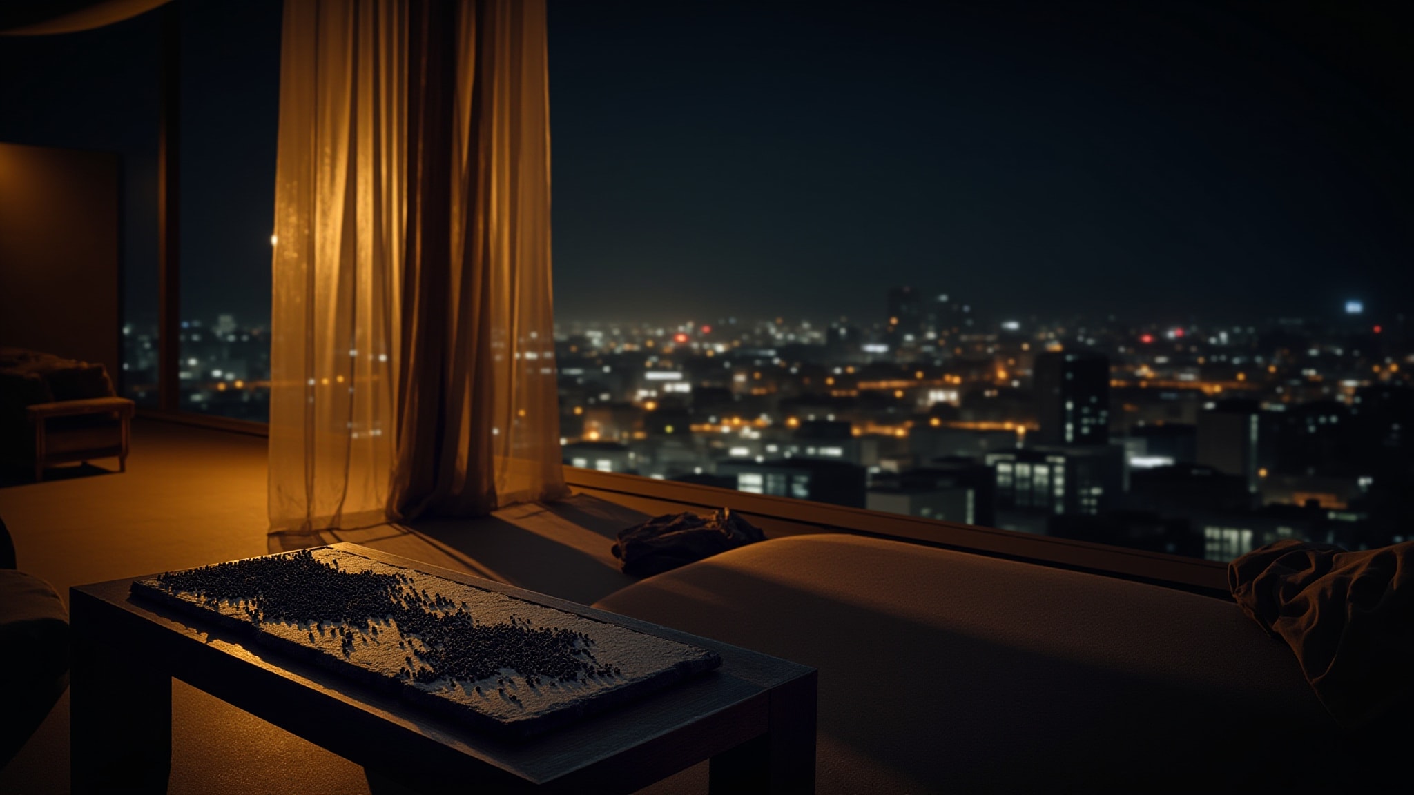 Nuit d’Issey by Issey Miyake. Atmospheric mood