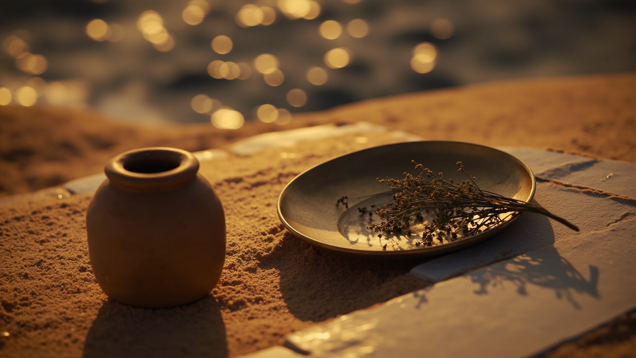 Sparkling Sand by Jacques Zolty. Atmospheric mood