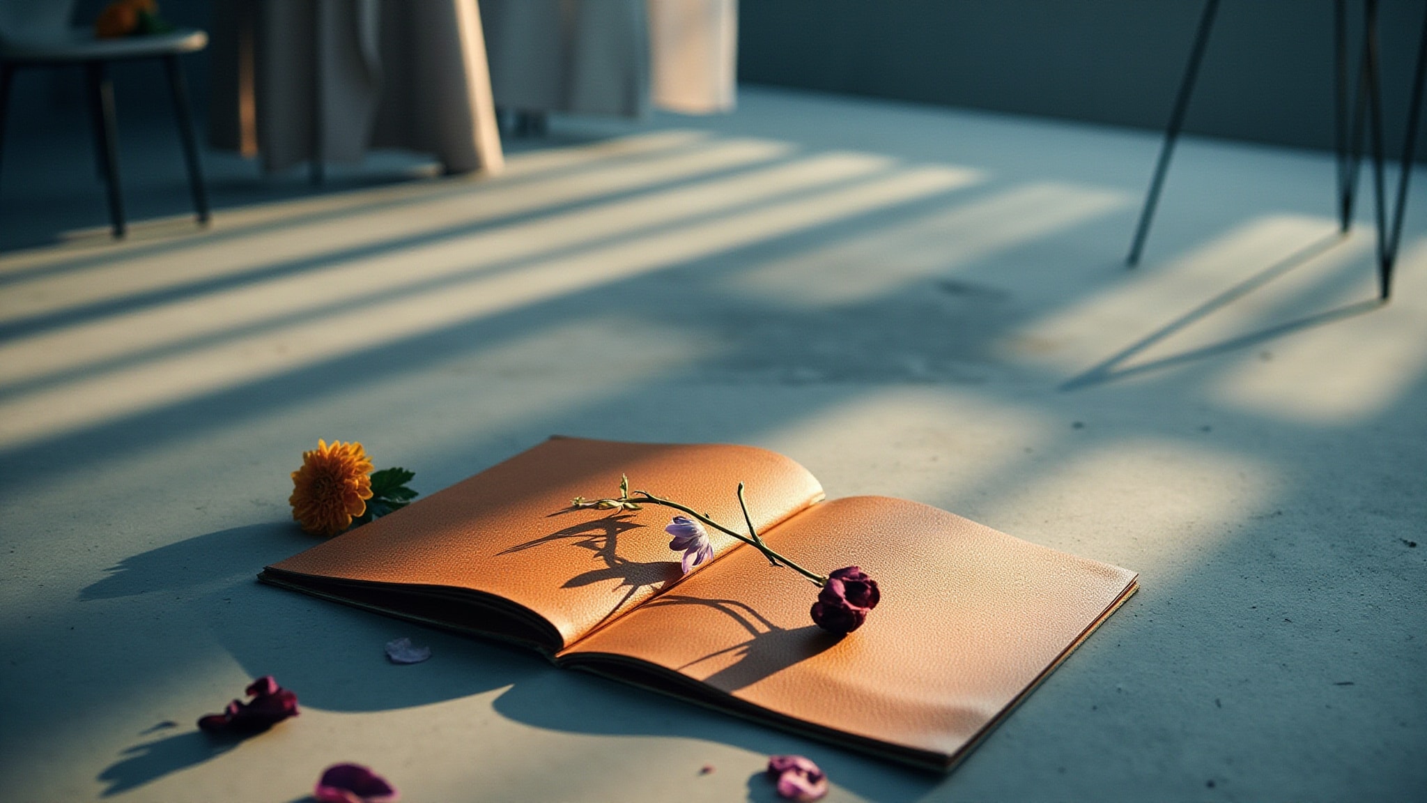 Cuir Pleine Fleur by James Heeley. Atmospheric mood