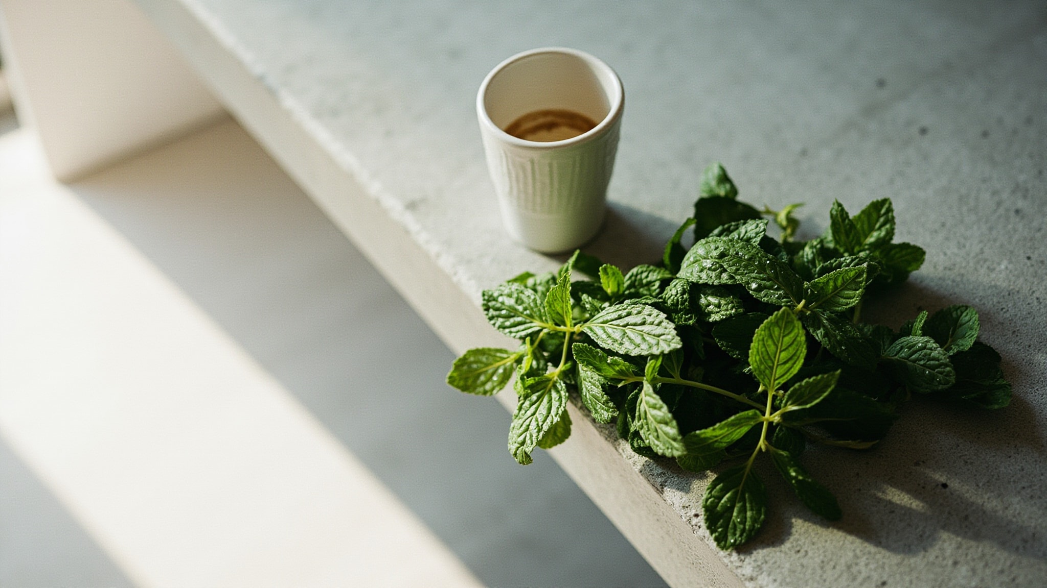 Menthe Fraiche by James Heeley. Atmospheric mood