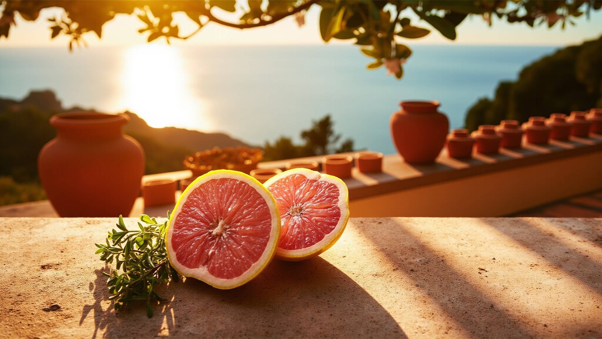 Pomelo Crush by James Heeley. Atmospheric mood