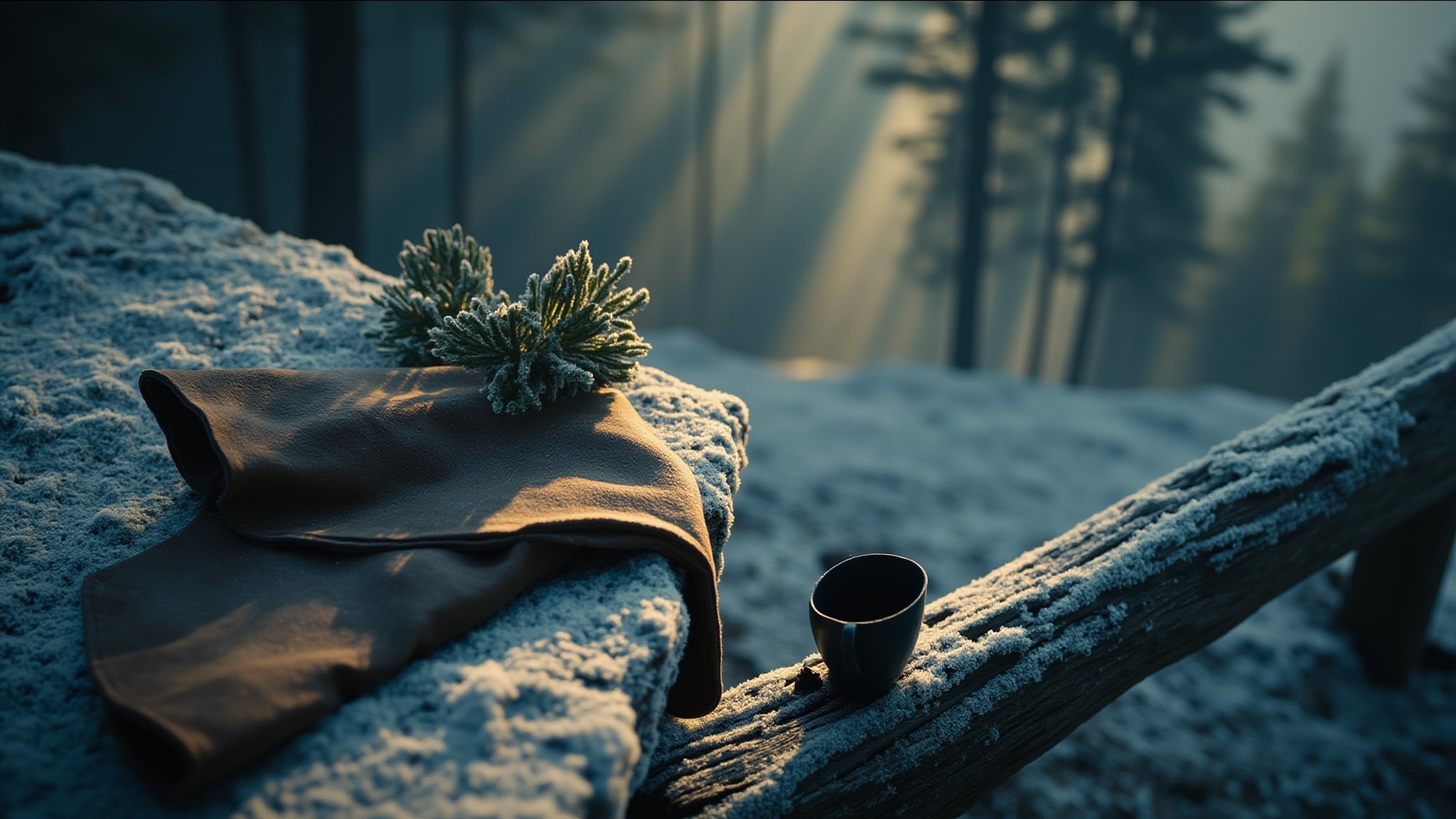 Northern Flicker by January Scent Project. Atmospheric mood