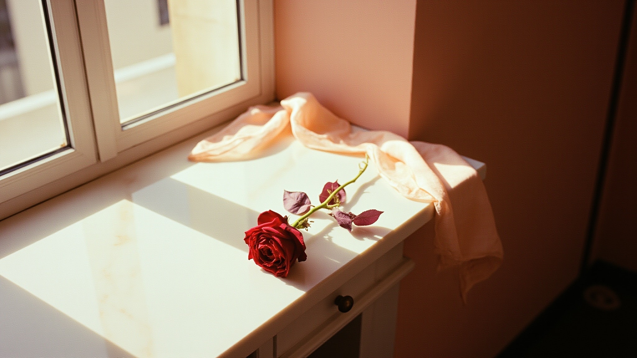 Rose Eternelle by Jardin de France. Atmospheric mood