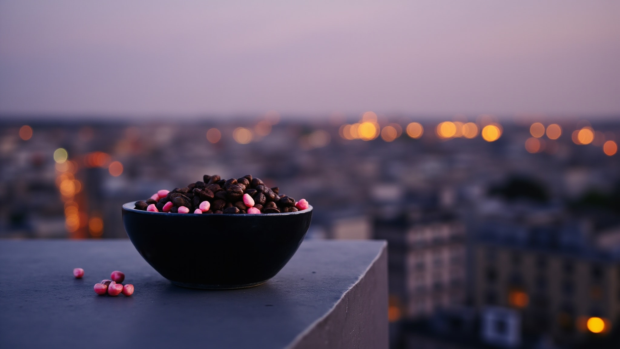 Balade à Paris Soirée Rooftop by Jeanne Arthes. Atmospheric mood