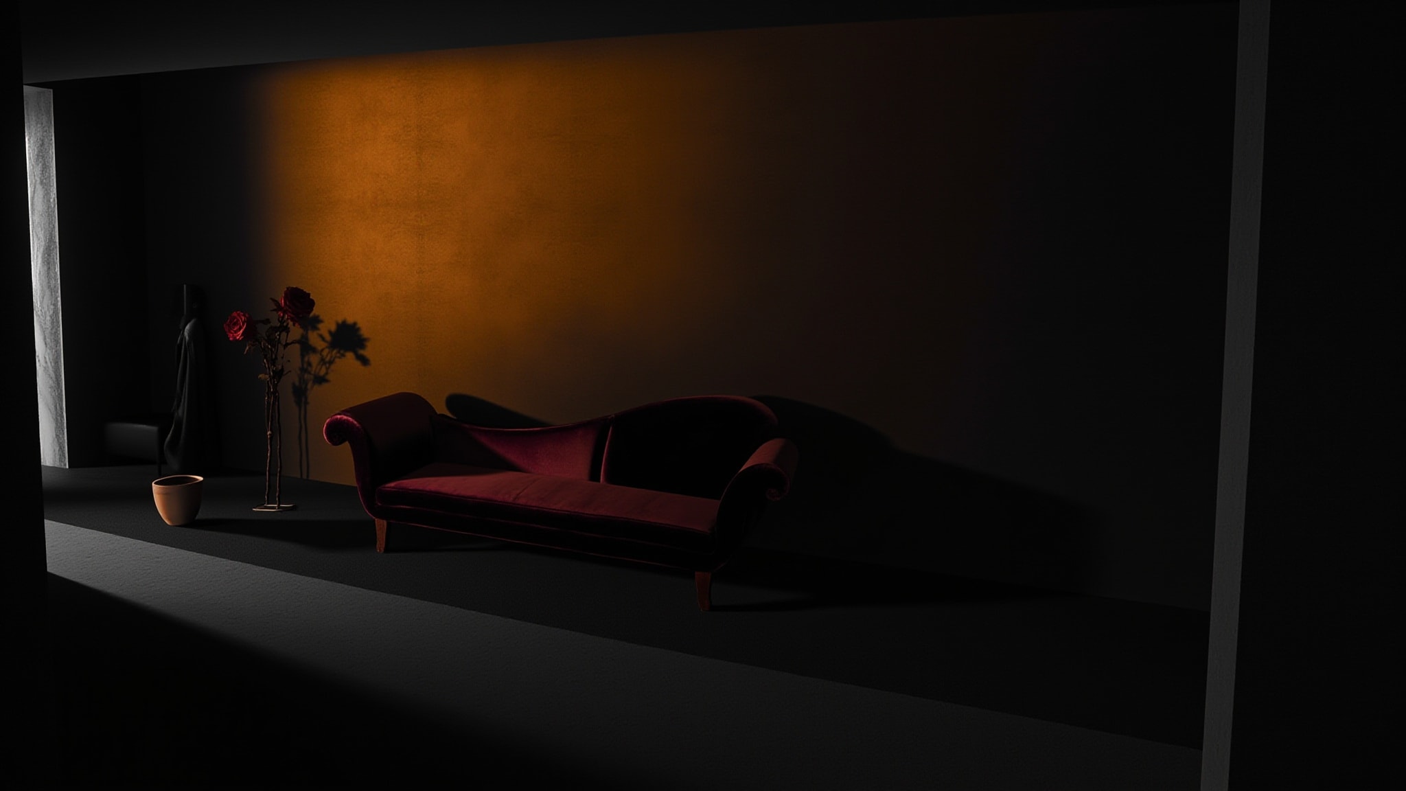 Black Jewel by Jeanne Arthes. Atmospheric mood