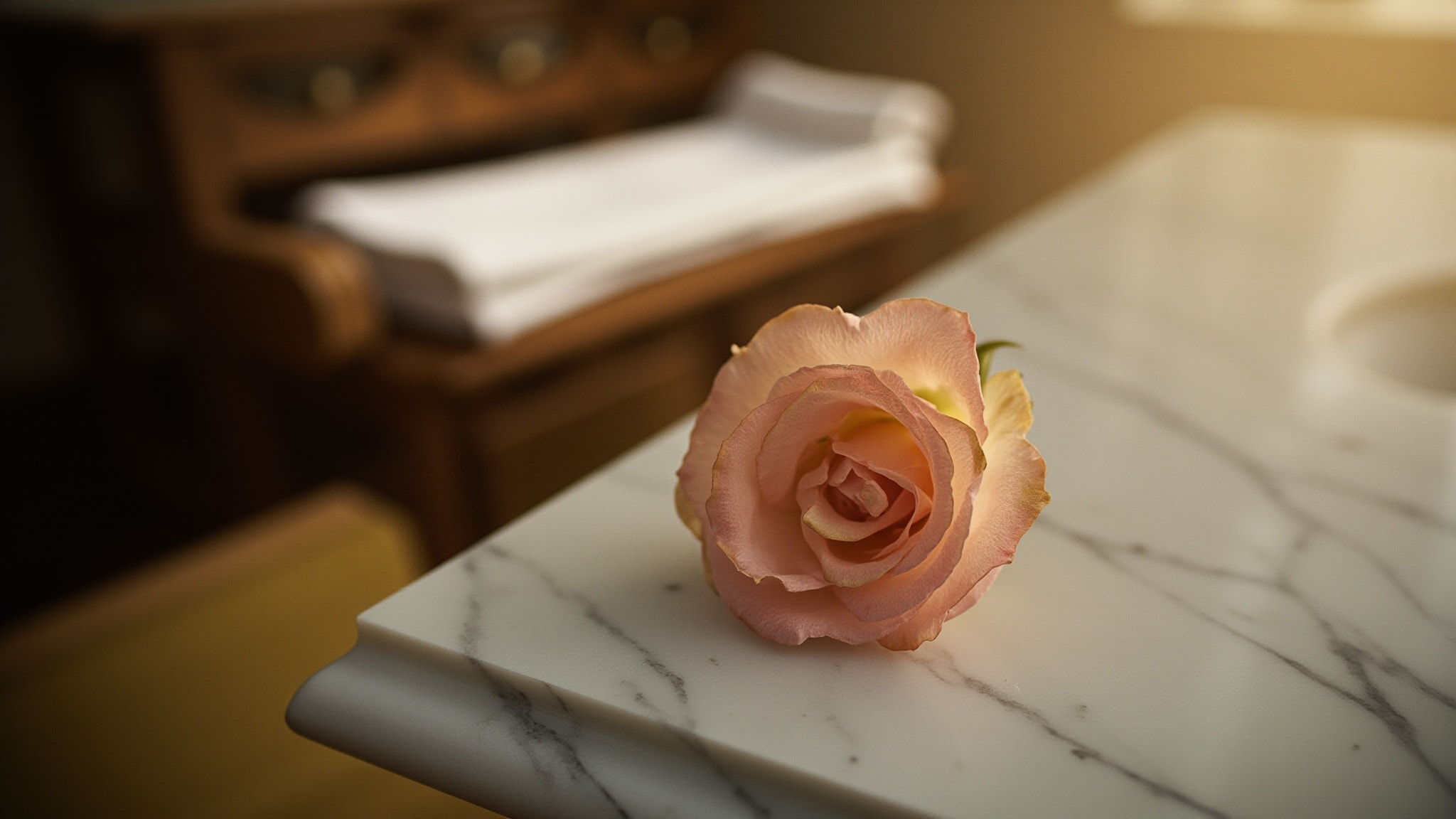 Romantic Blossom by Jeanne Arthes. Atmospheric mood