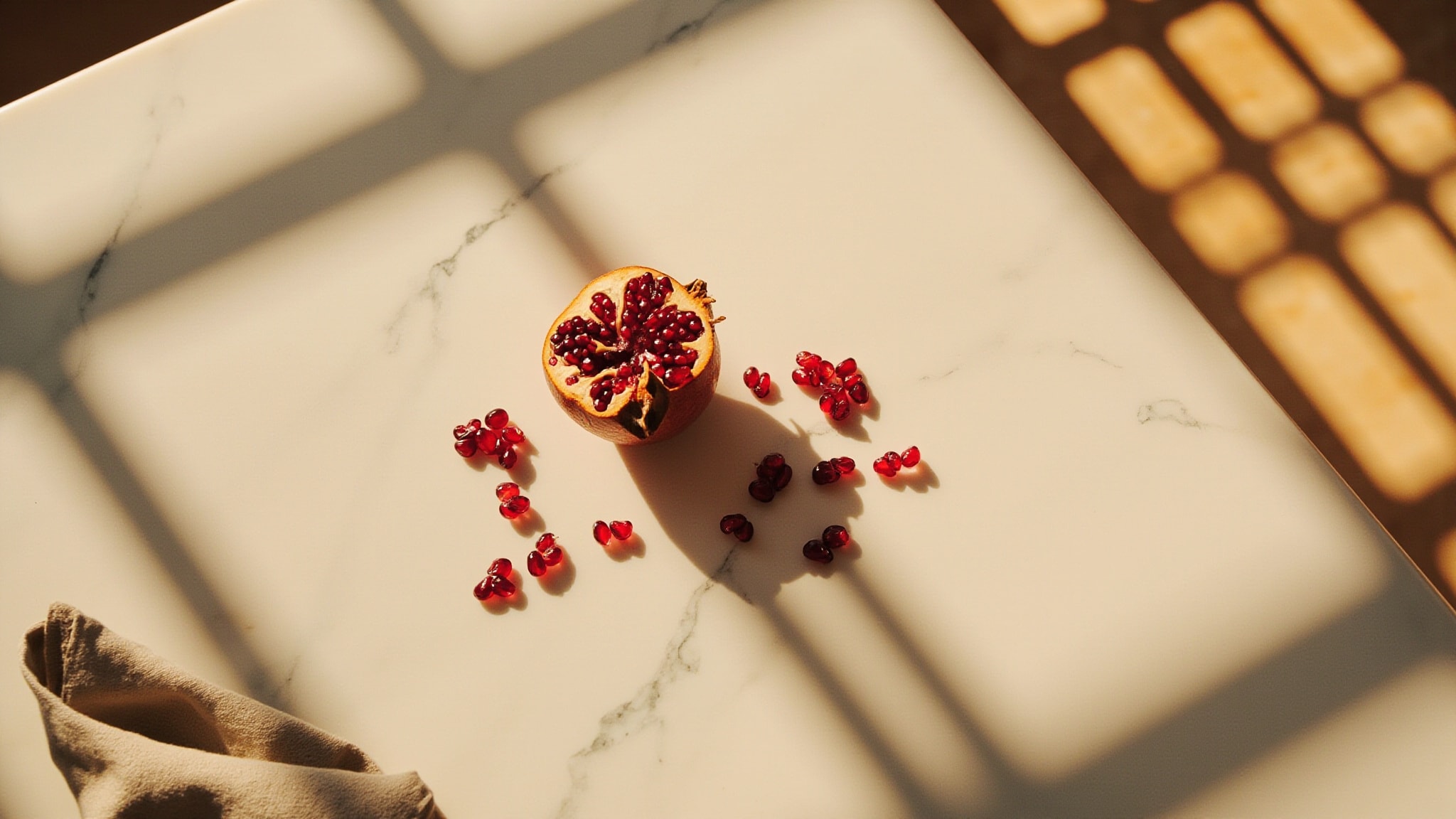 Pomegranate by Jenny Glow. Atmospheric mood