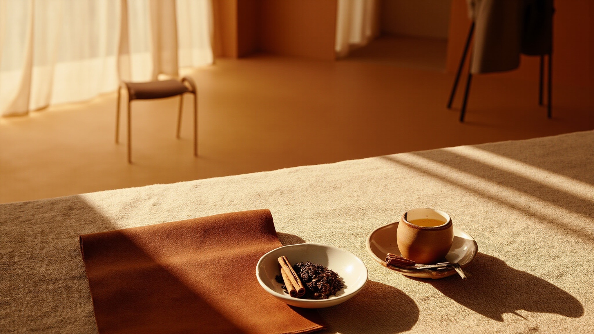 Black Tea by Jil Sander. Atmospheric mood