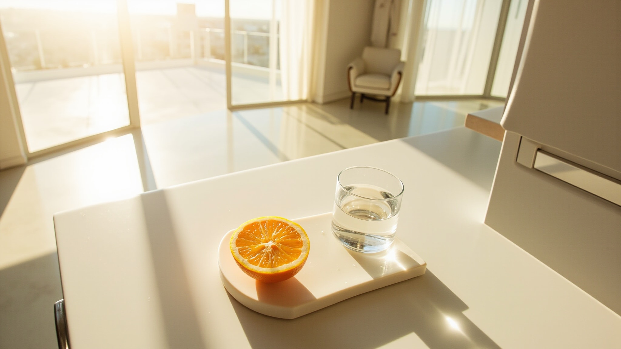 Sun Day by Jil Sander. Atmospheric mood