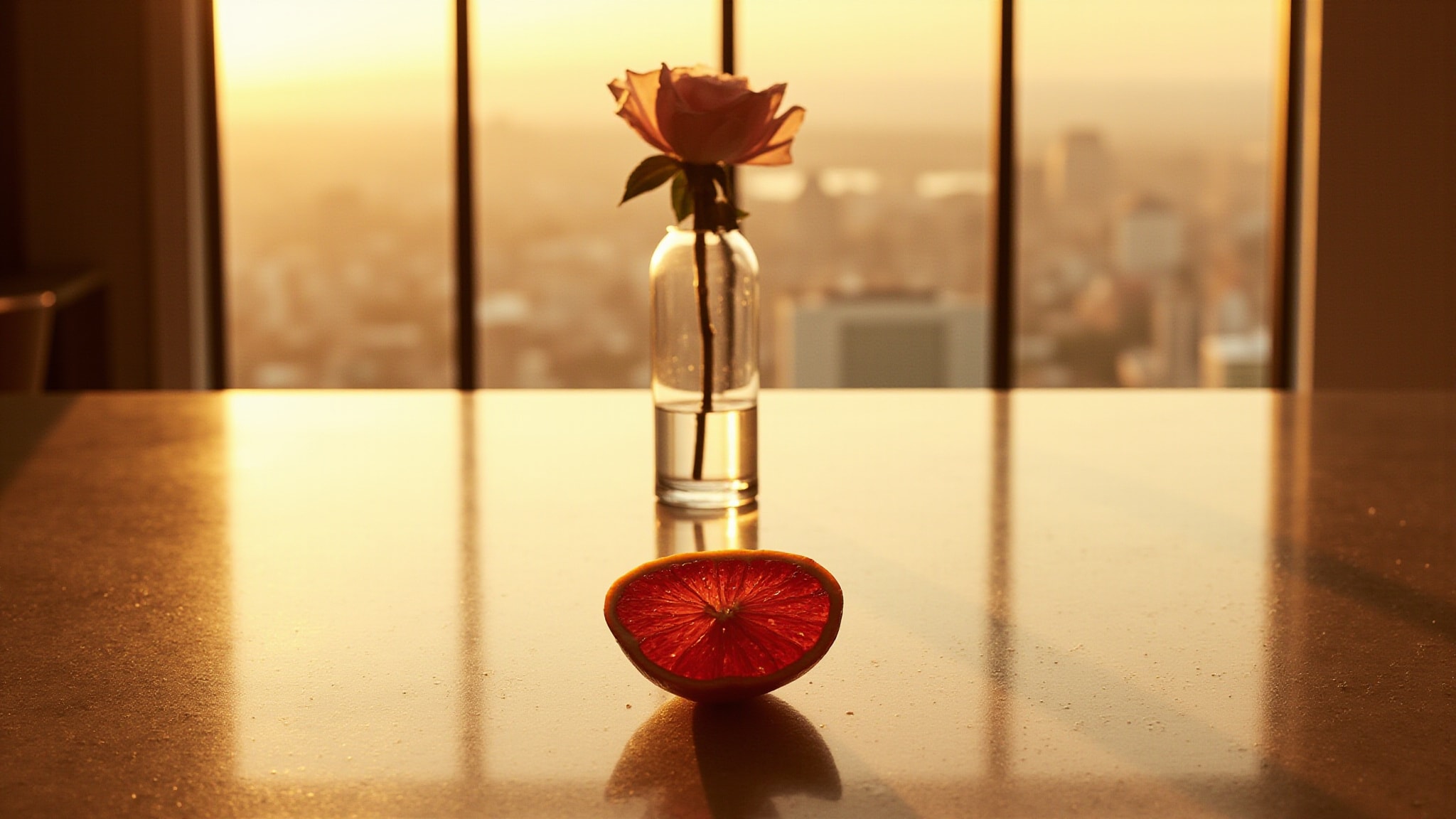 Sunlight Grapefruit & Rose by Jil Sander. Atmospheric mood