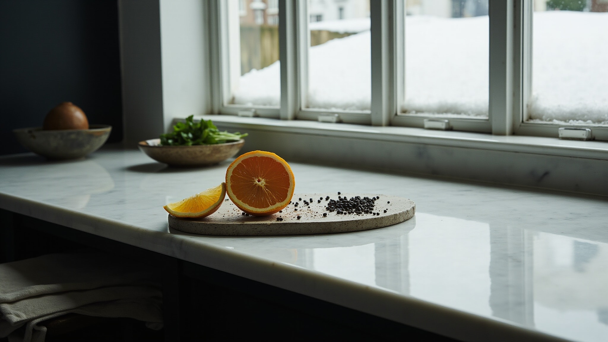 Green Orange & Coriander by Jo Loves. Atmospheric mood