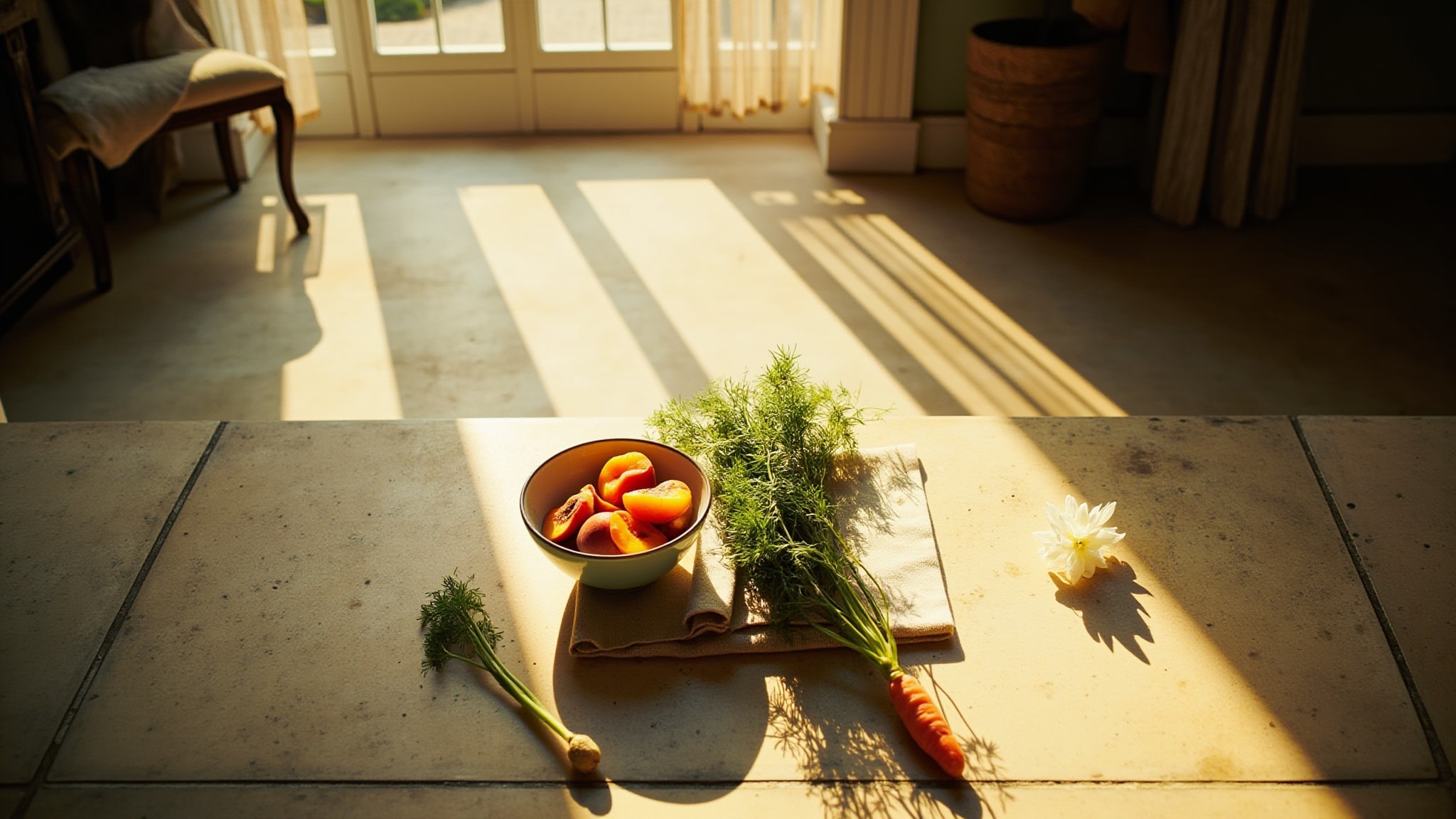 Carrot Blossom & Fennel by Jo Malone London. Atmospheric mood