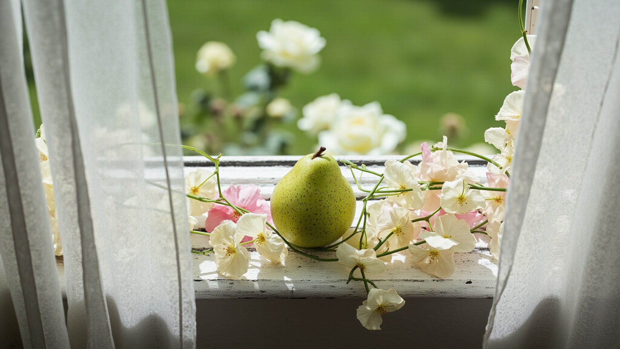 English Pear & Sweet Pea (Cologne) by Jo Malone. Atmospheric mood