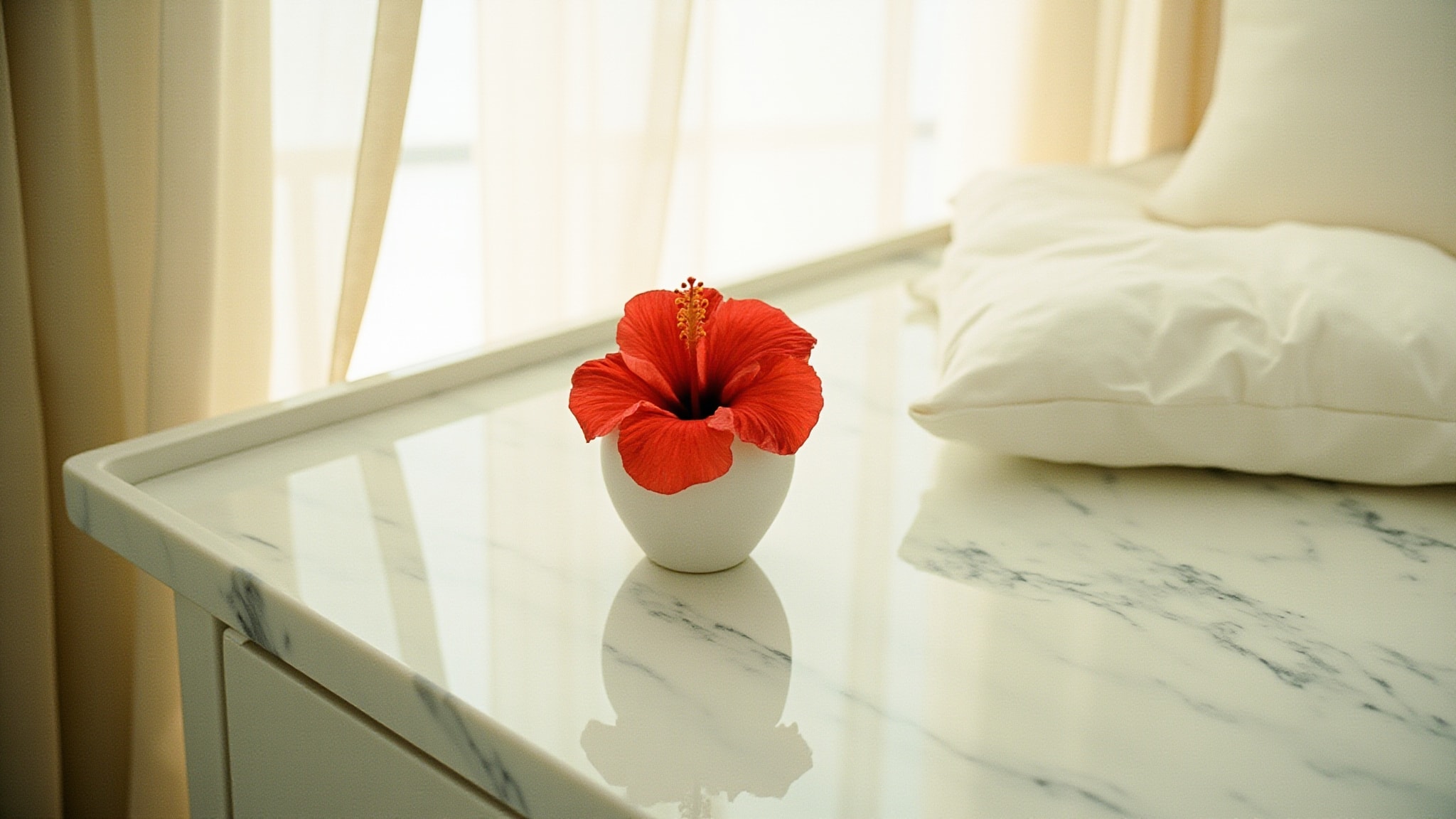 Red Hibiscus Intense by Jo Malone London. Atmospheric mood