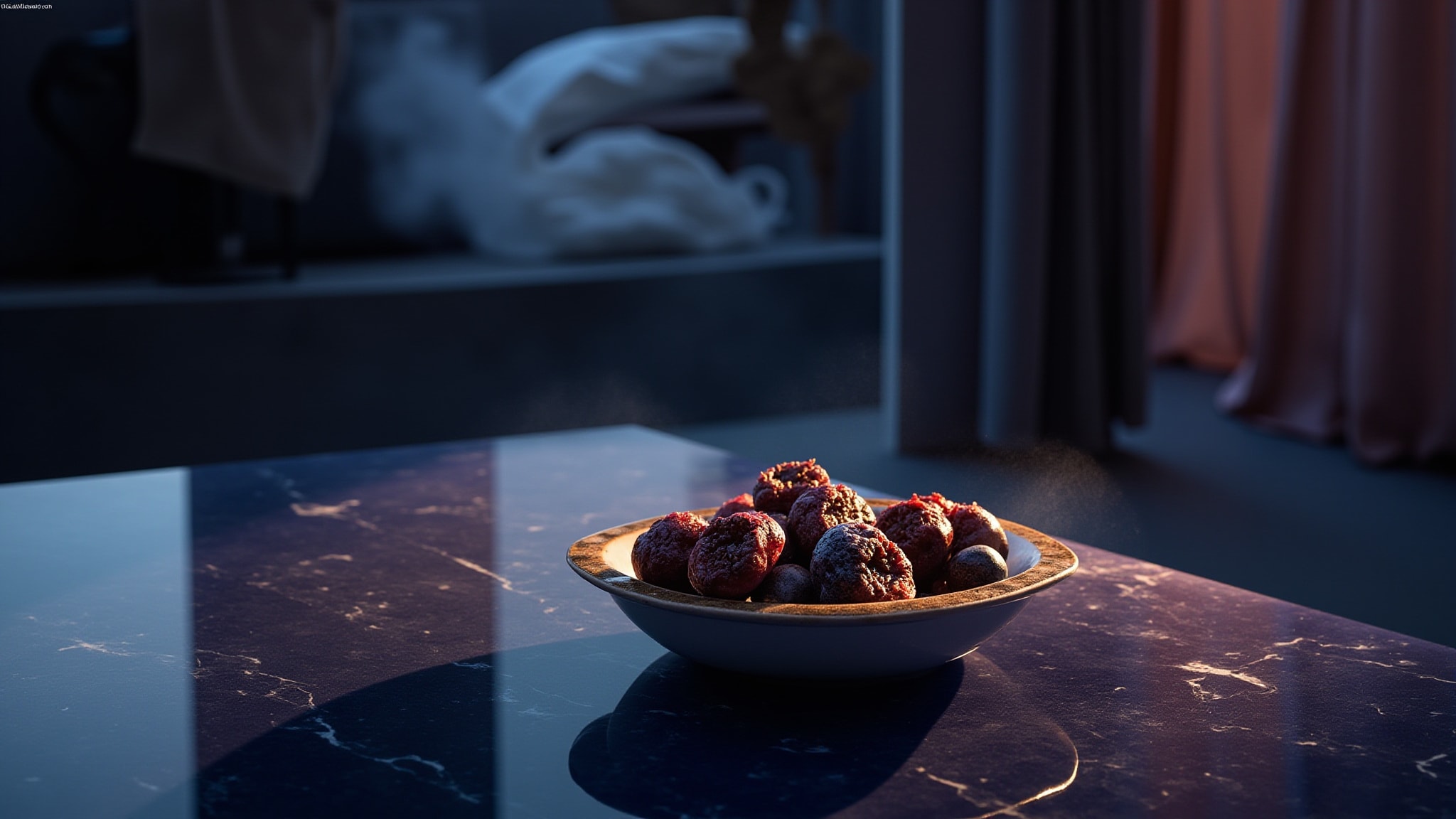 Parlez-Moi d’Amour By Night by John Galliano. Atmospheric mood