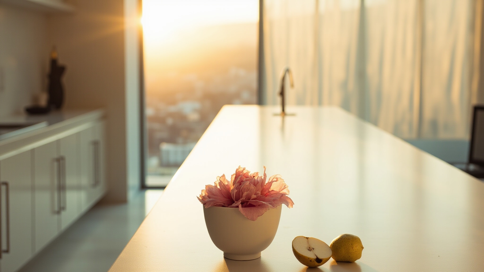 Signature Peony & Amberwood by Jones New York. Atmospheric mood