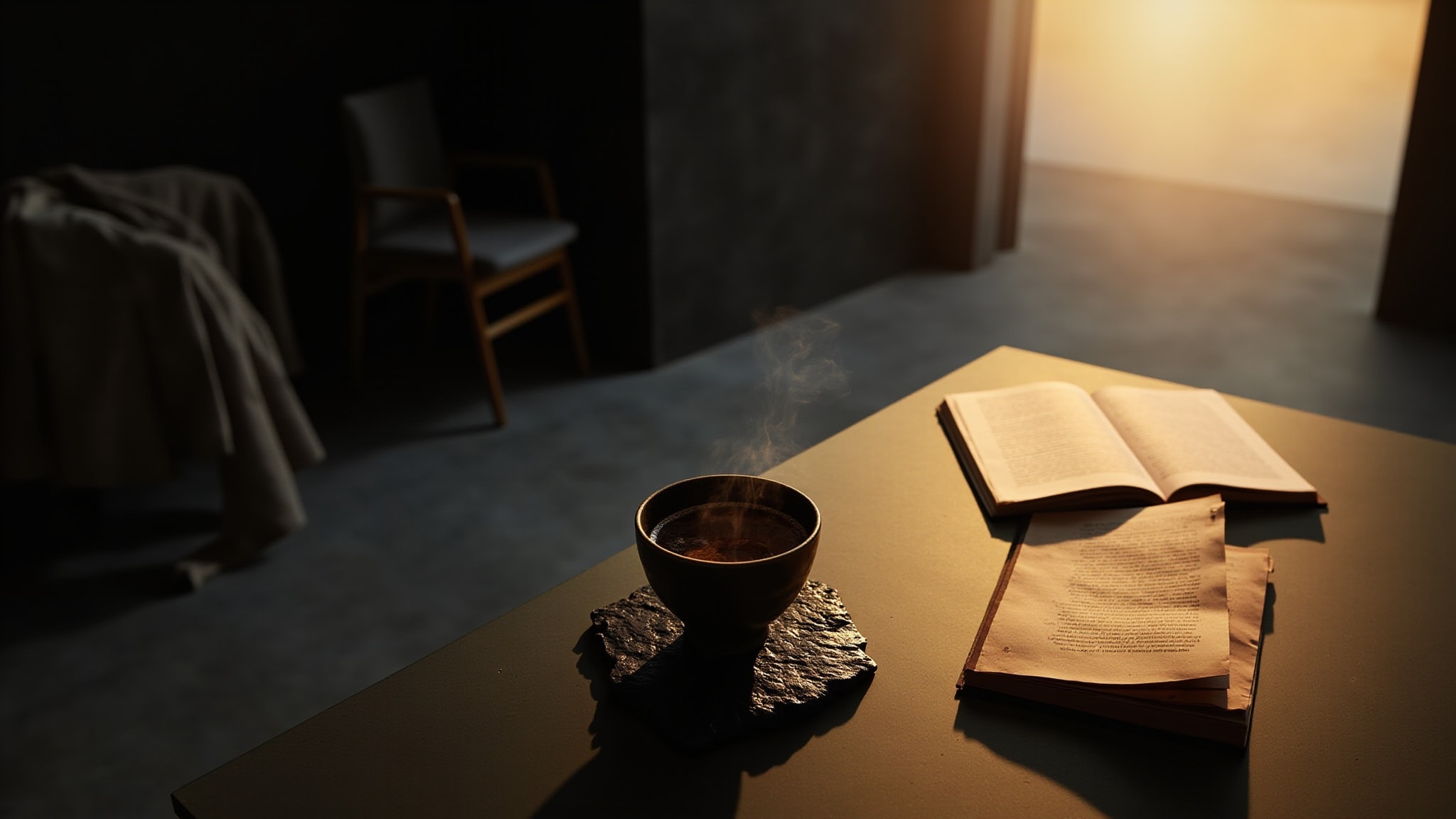 Study in Scarlet by Jorum Studio. Atmospheric mood