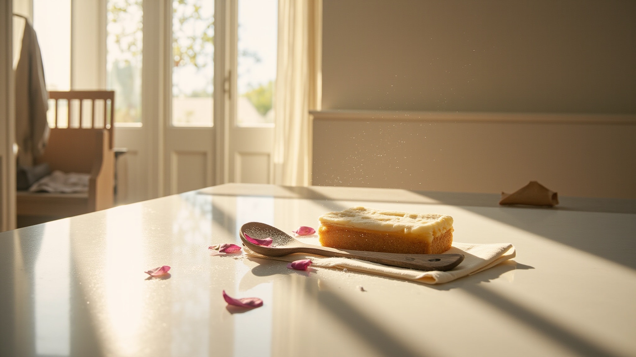 Pistachio Almond Rose by Juliet Rose. Atmospheric mood