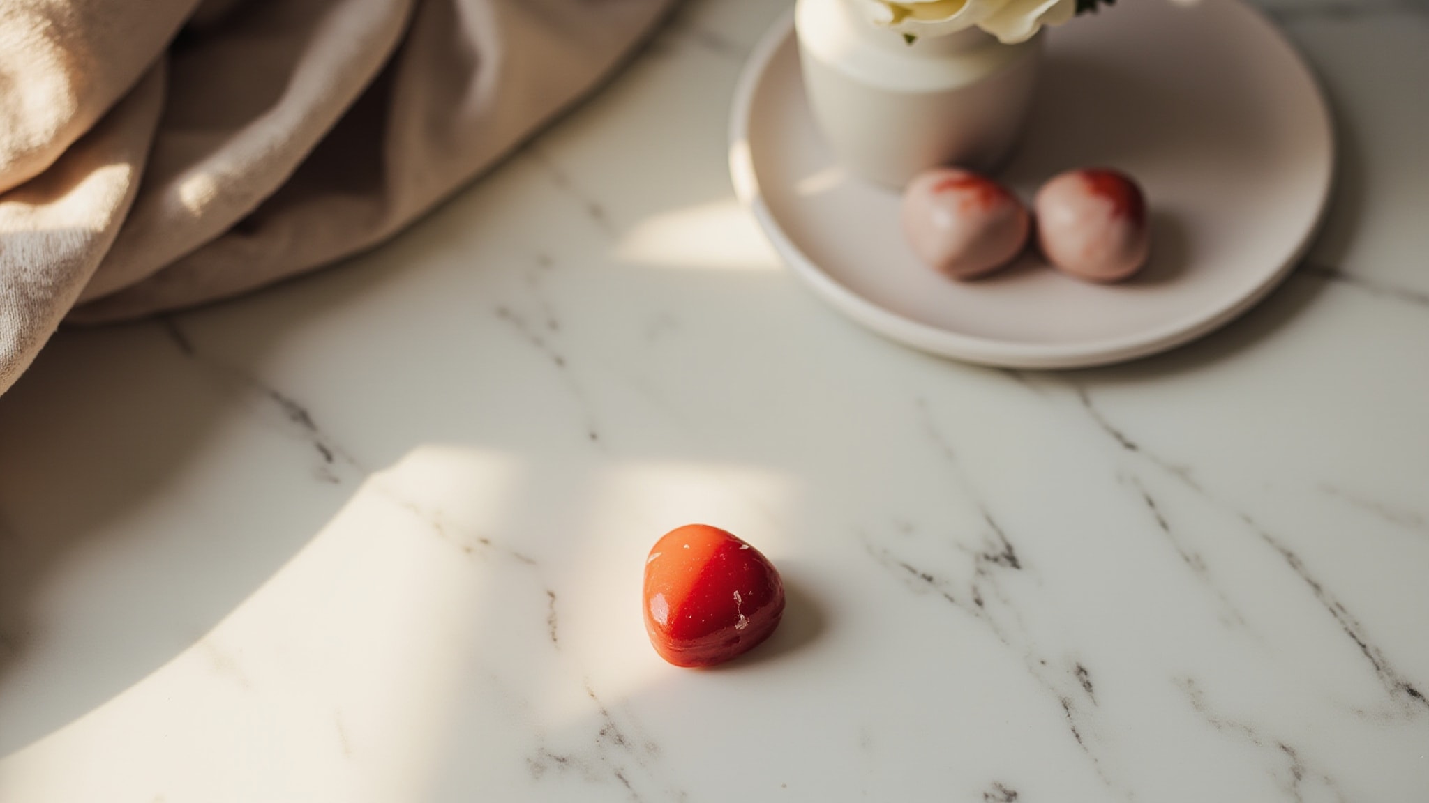 Strawberry Crush by Juliet Rose. Atmospheric mood