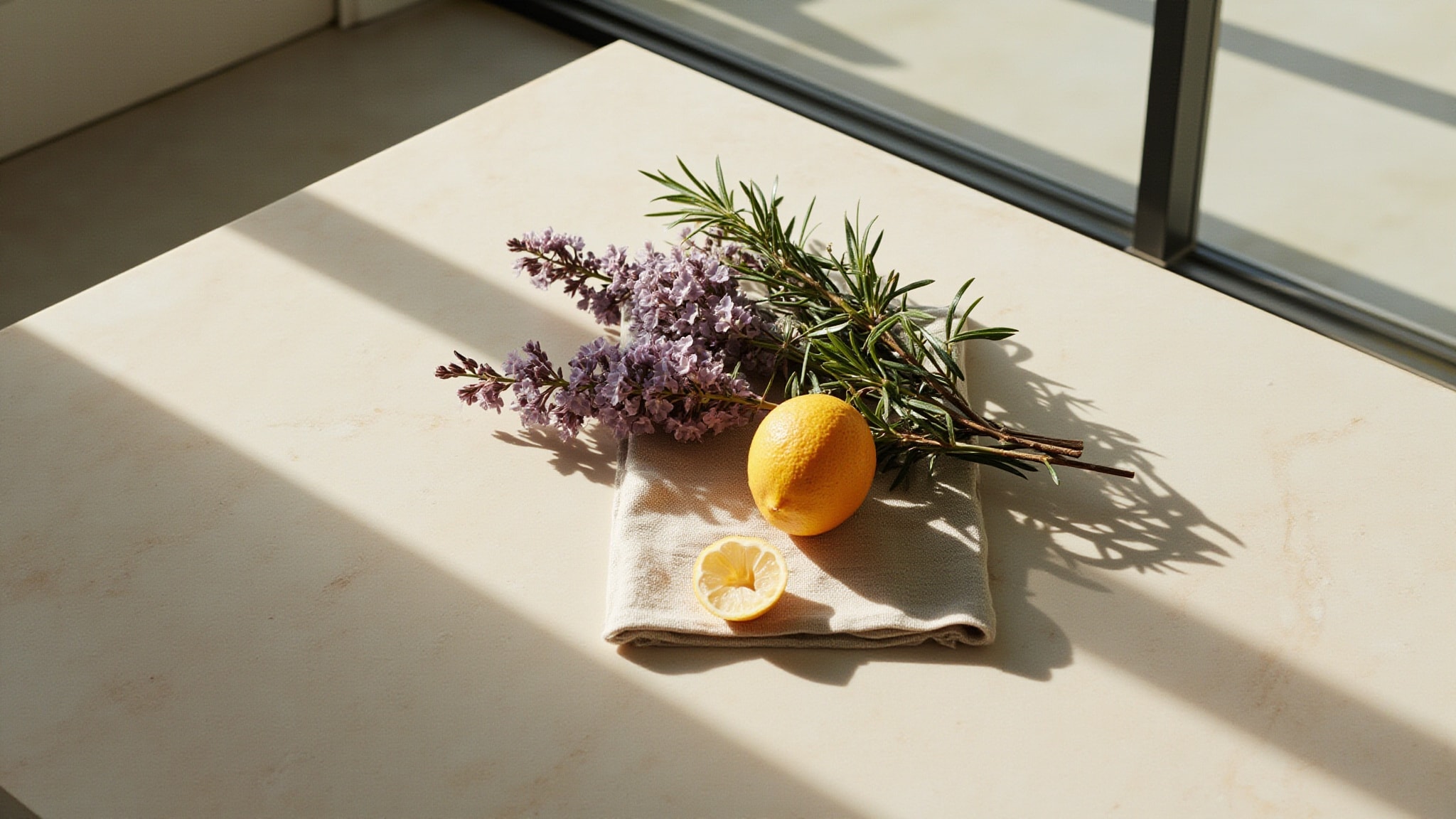 Lilac & Rosemary by Kat Burki. Atmospheric mood