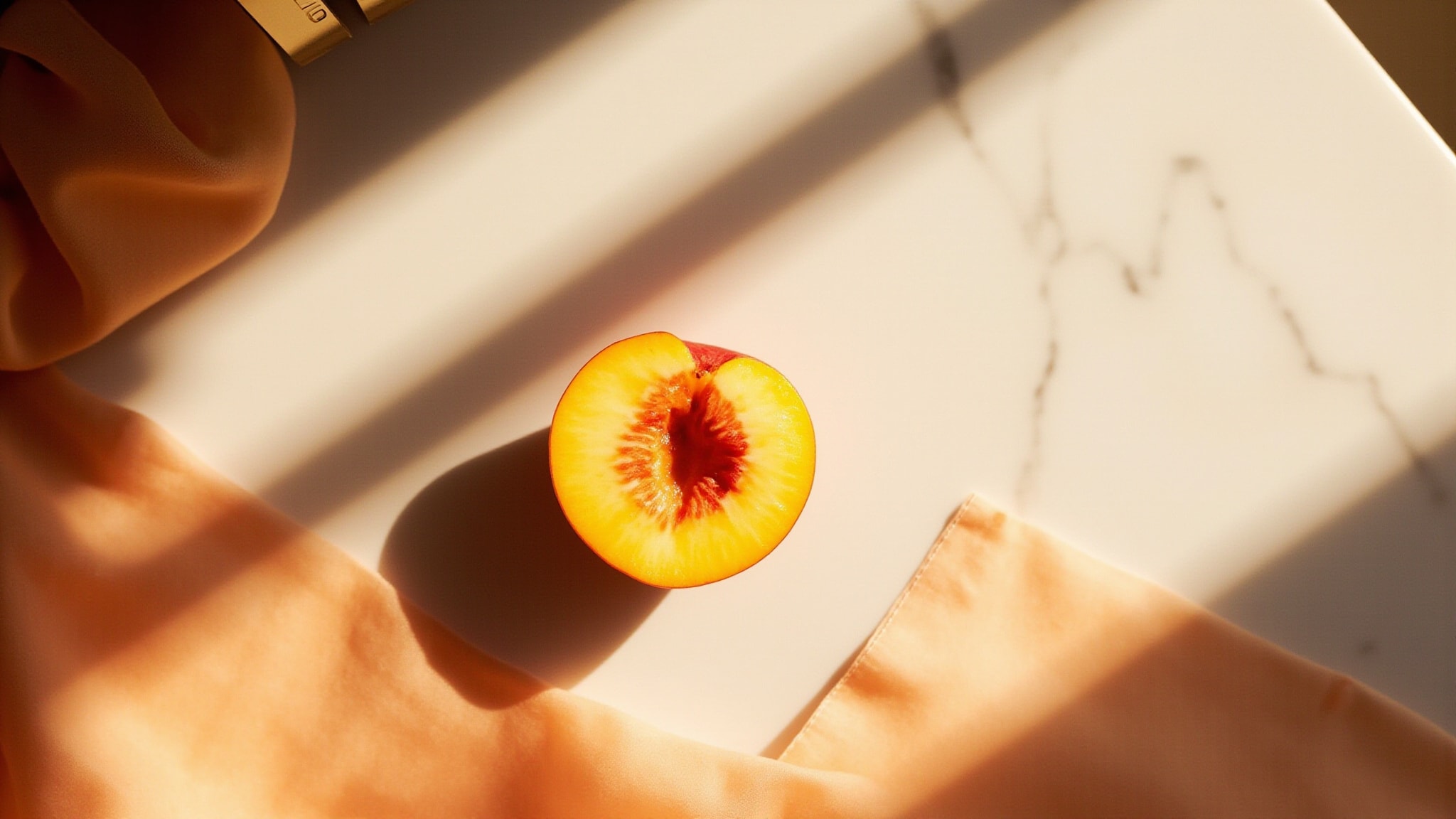 Kimoji Peach by KKW Fragrance. Atmospheric mood
