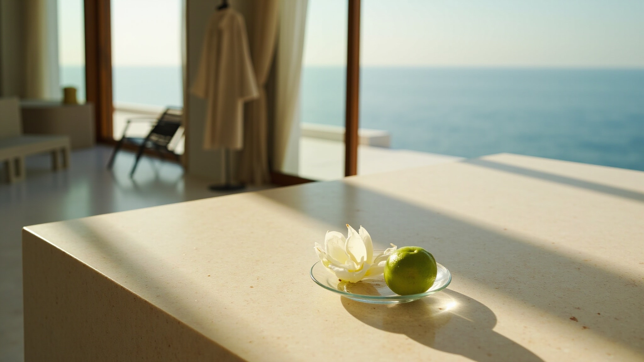 Aegean Blue by Korres. Atmospheric mood