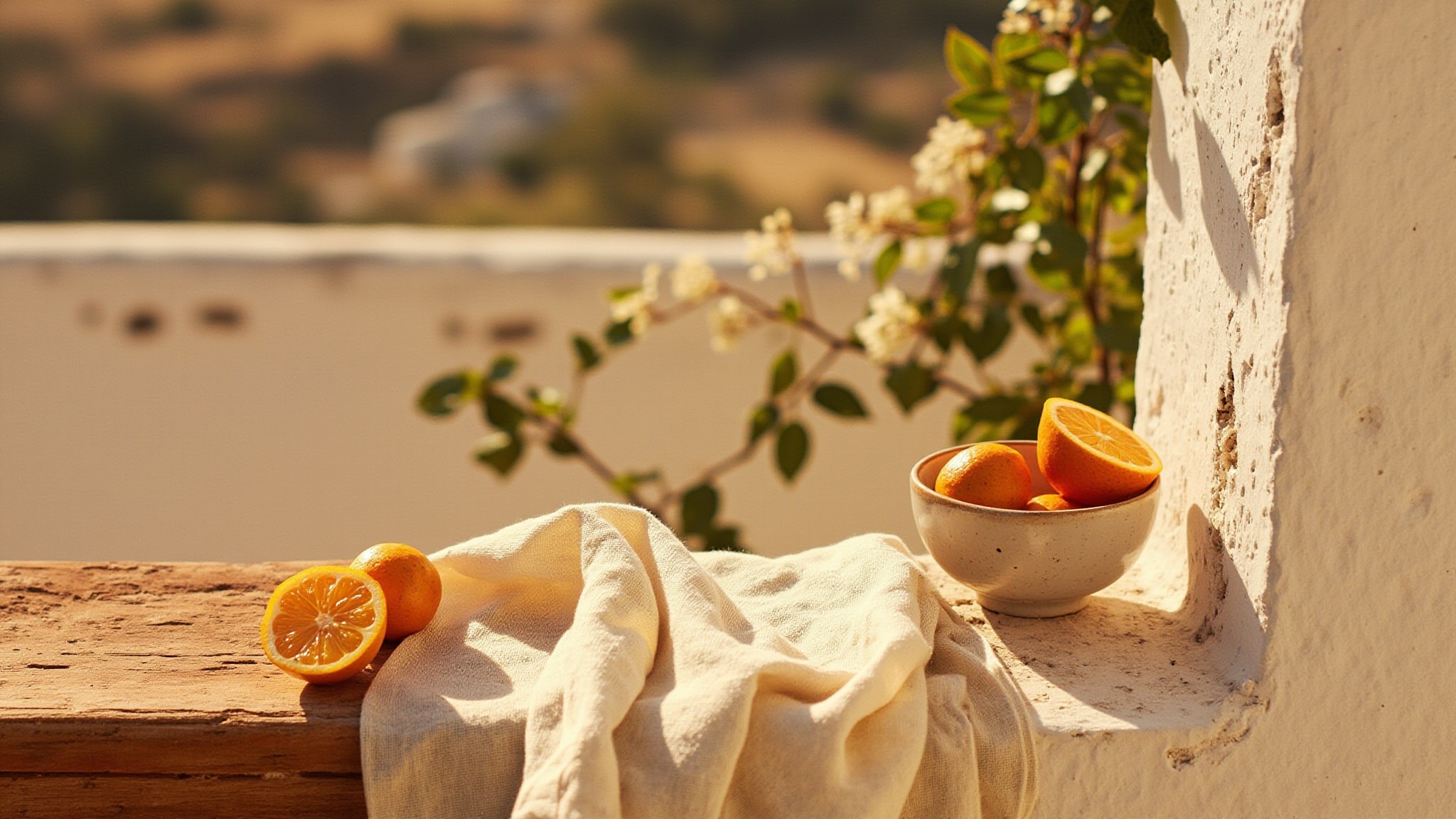 Cashmere Kumquat Eau de Toilette by Korres. Atmospheric mood