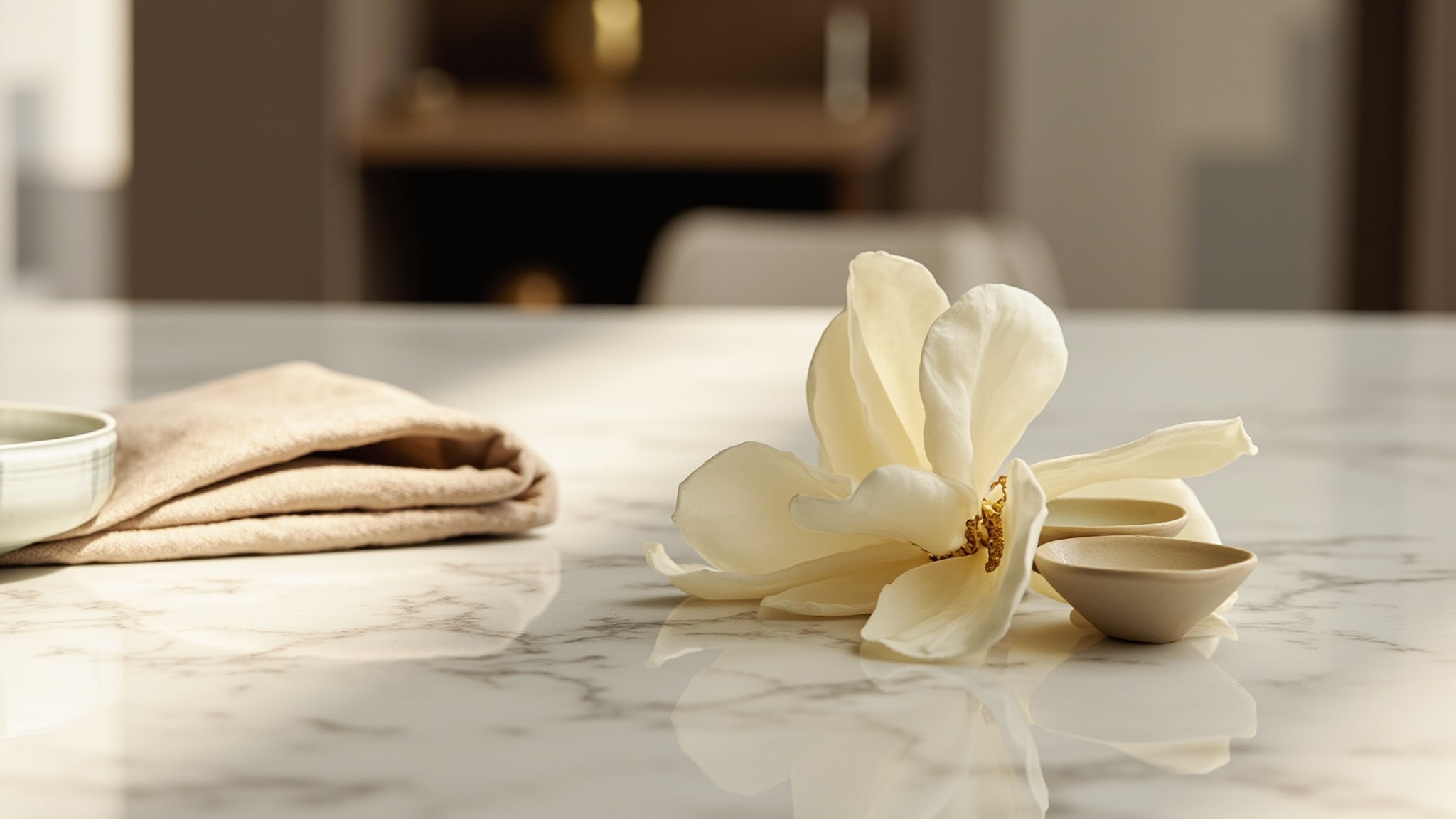 Magnolia by Korres. Atmospheric mood