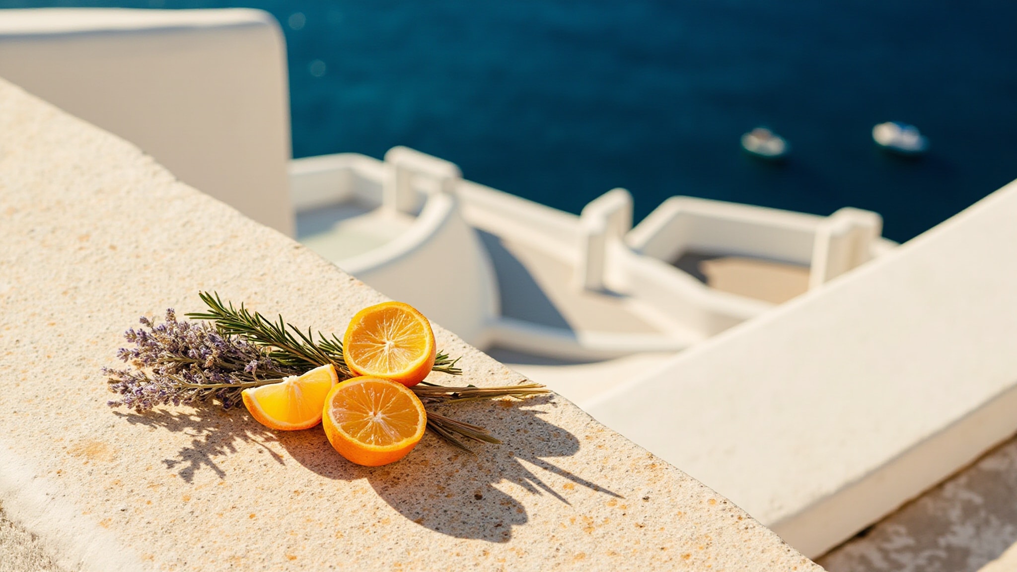 Mediterranean Citrus by Korres. Atmospheric mood
